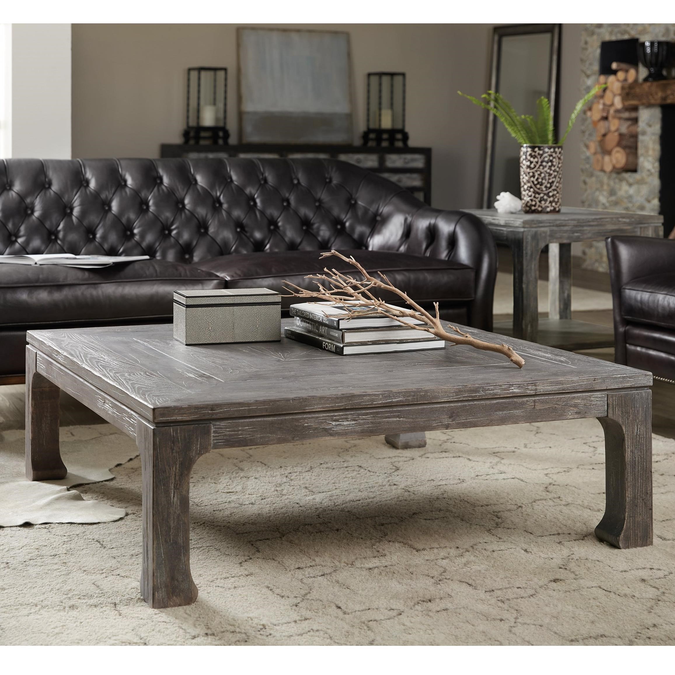 Hooker square discount coffee table