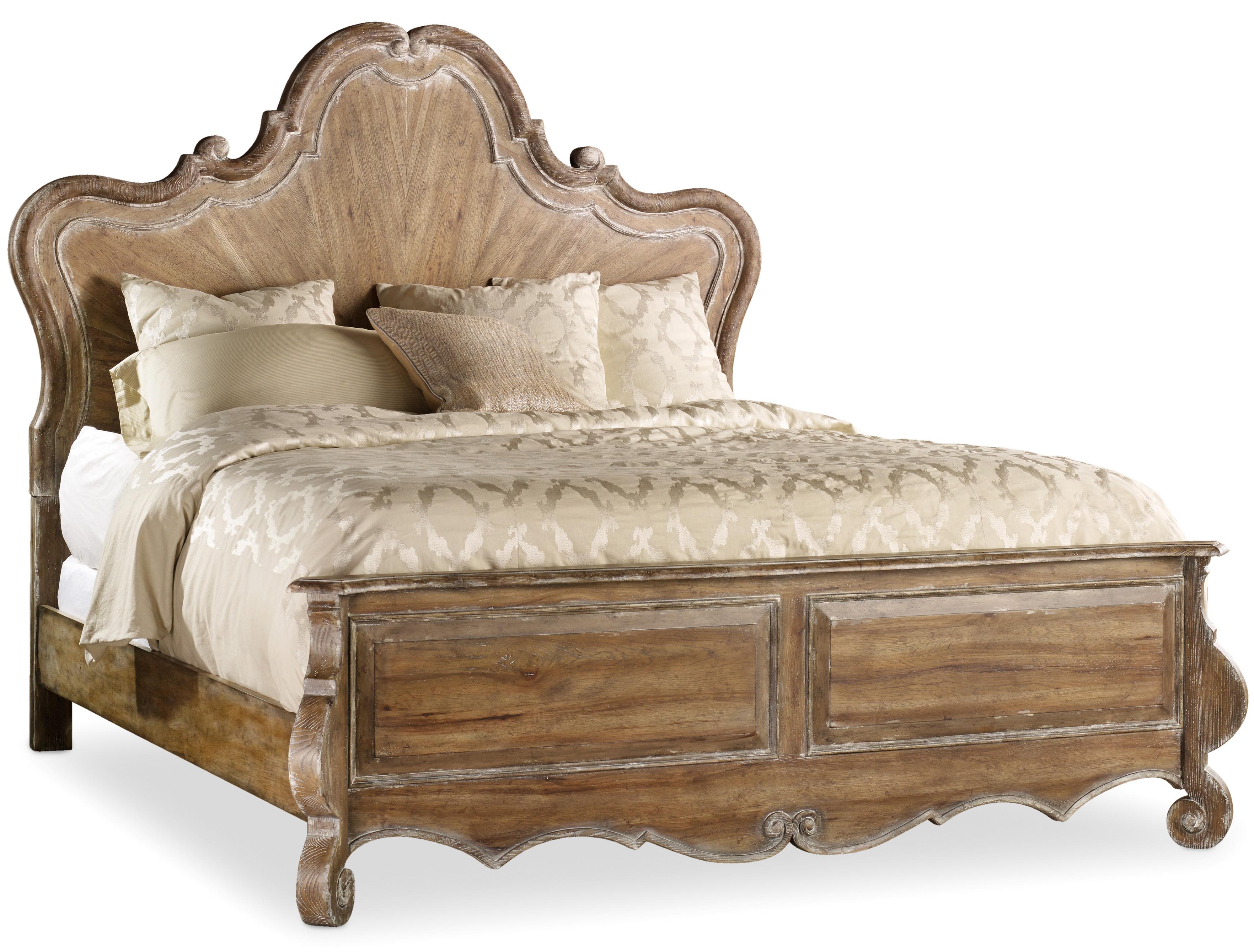 Chatelet upholstered panel deals bed