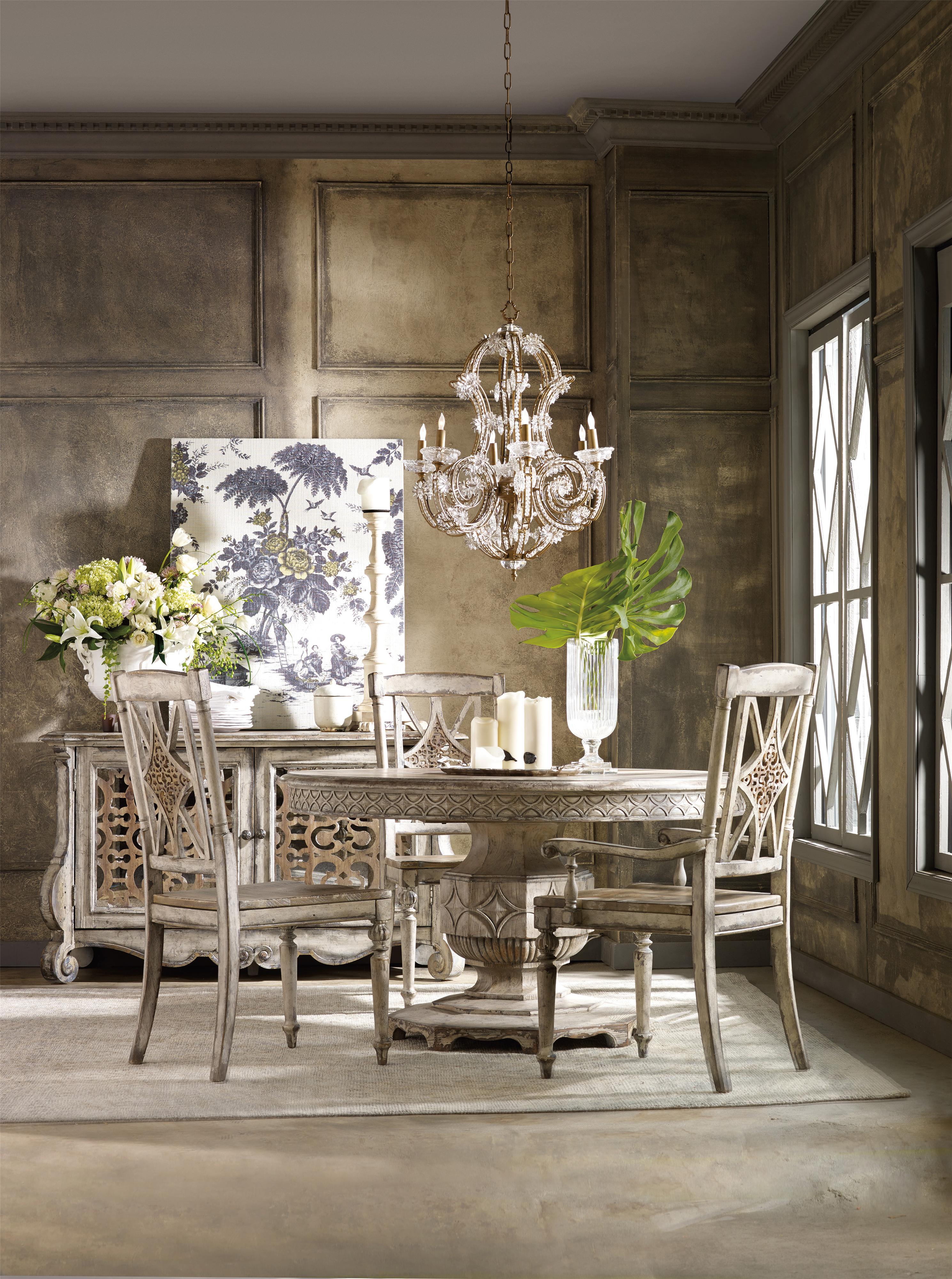Hooker furniture online round dining table