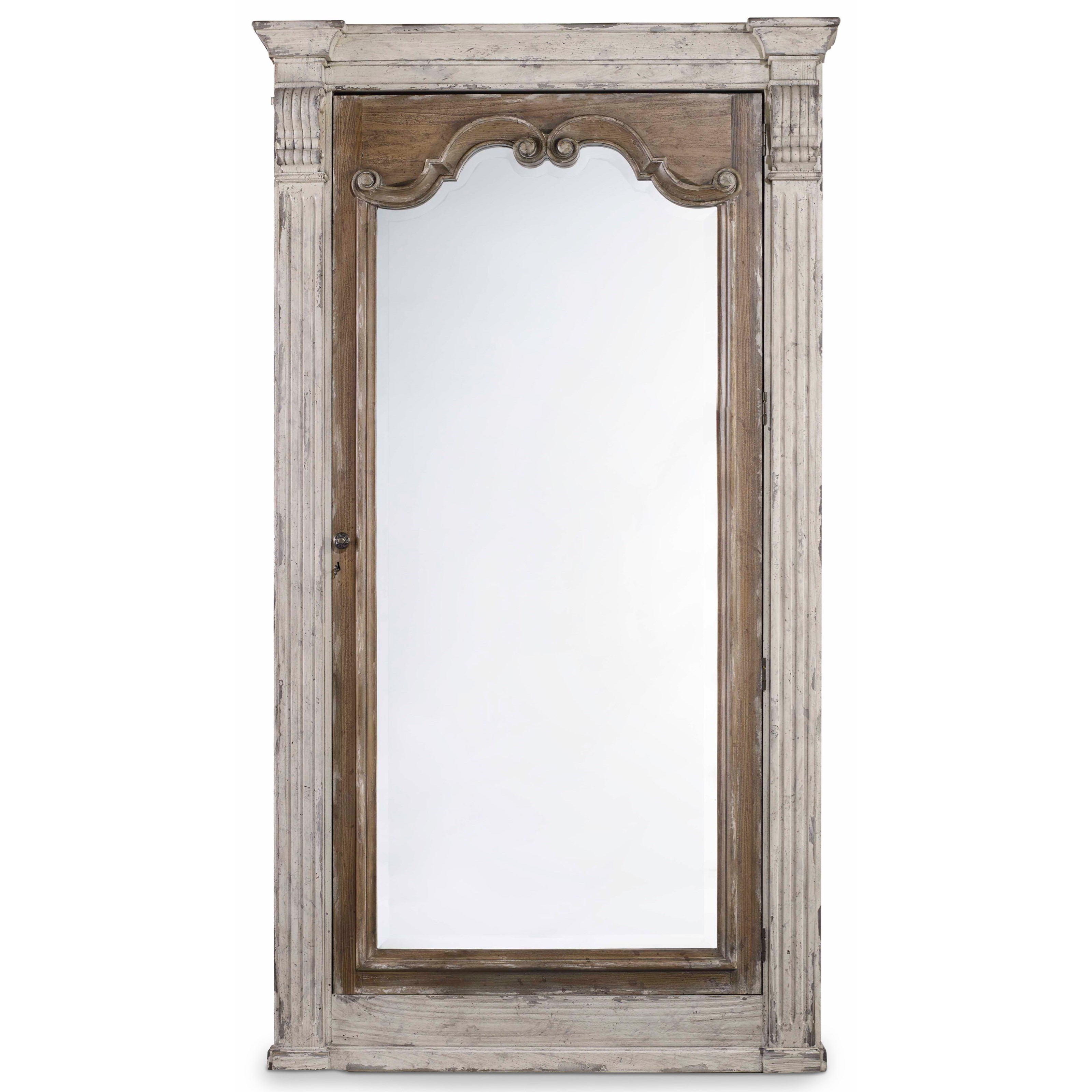 Large floor mirror hotsell with jewelry storage