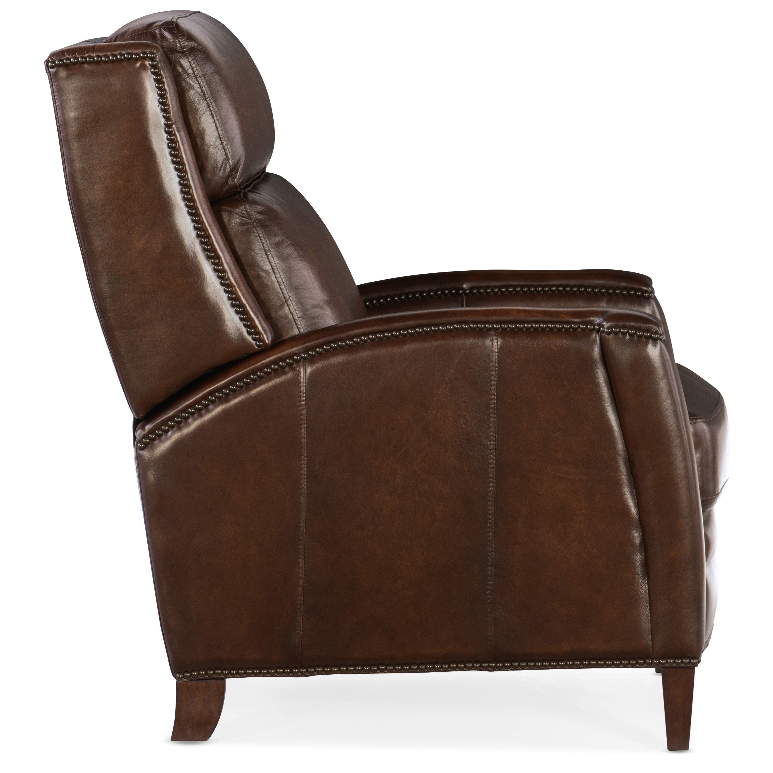 Hooker Furniture Declan RC251 PB 087 Traditional Push Back Recliner Belfort Furniture Recliner Three Way