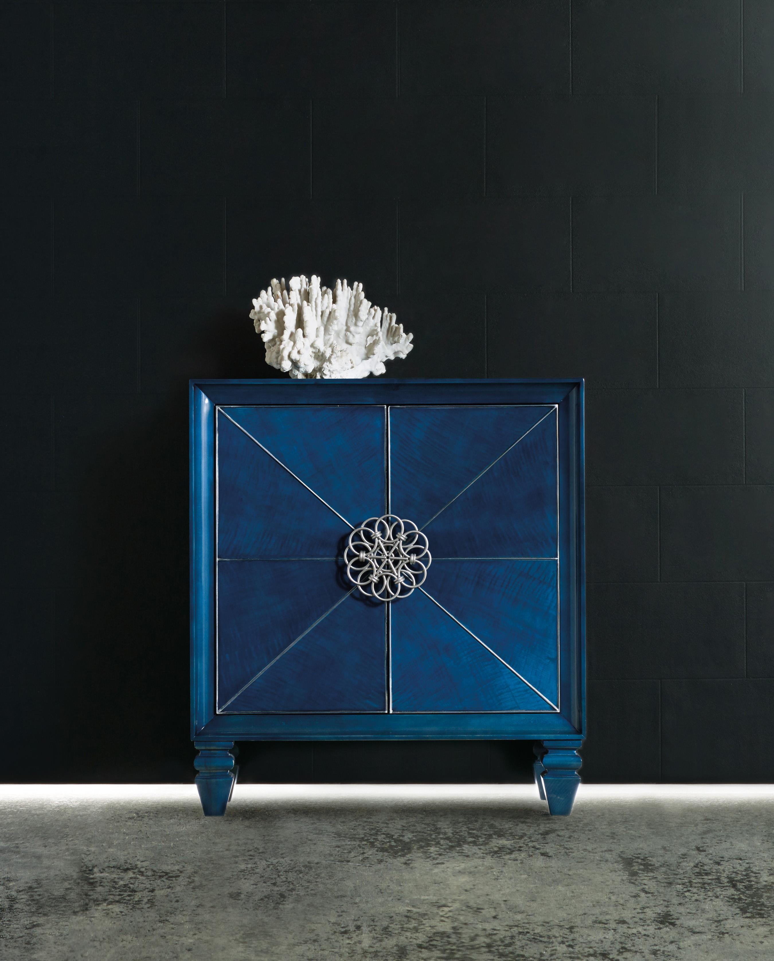 Navy blue deals accent chest