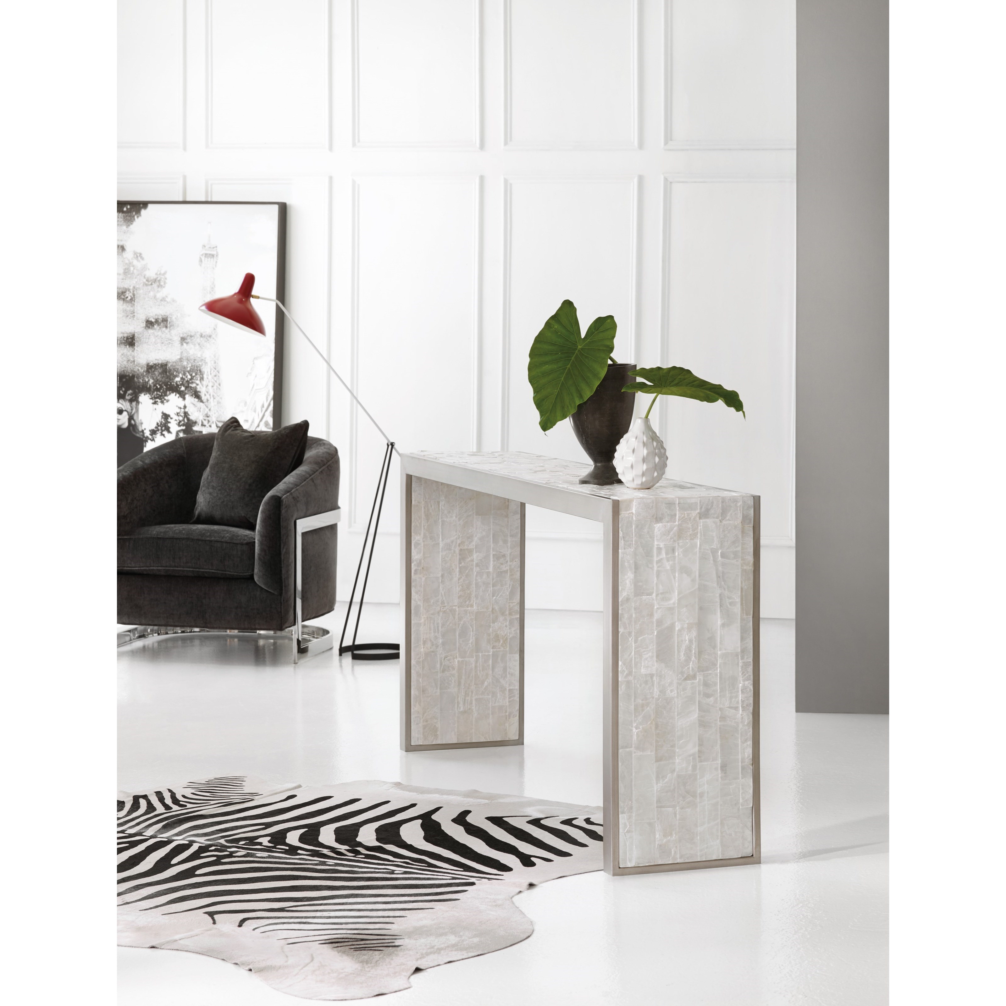 Melange console best sale table