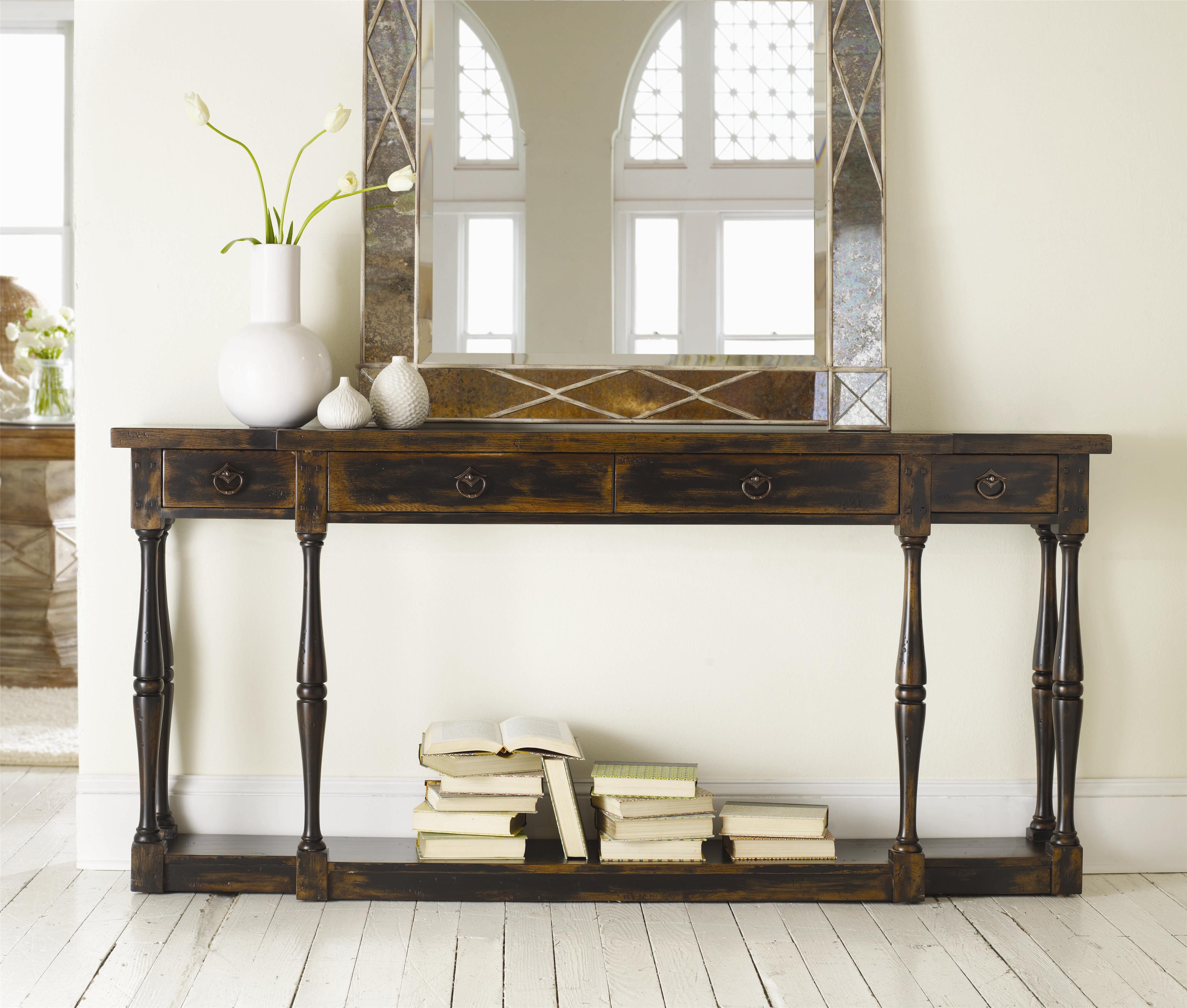 Hooker skinny clearance console table