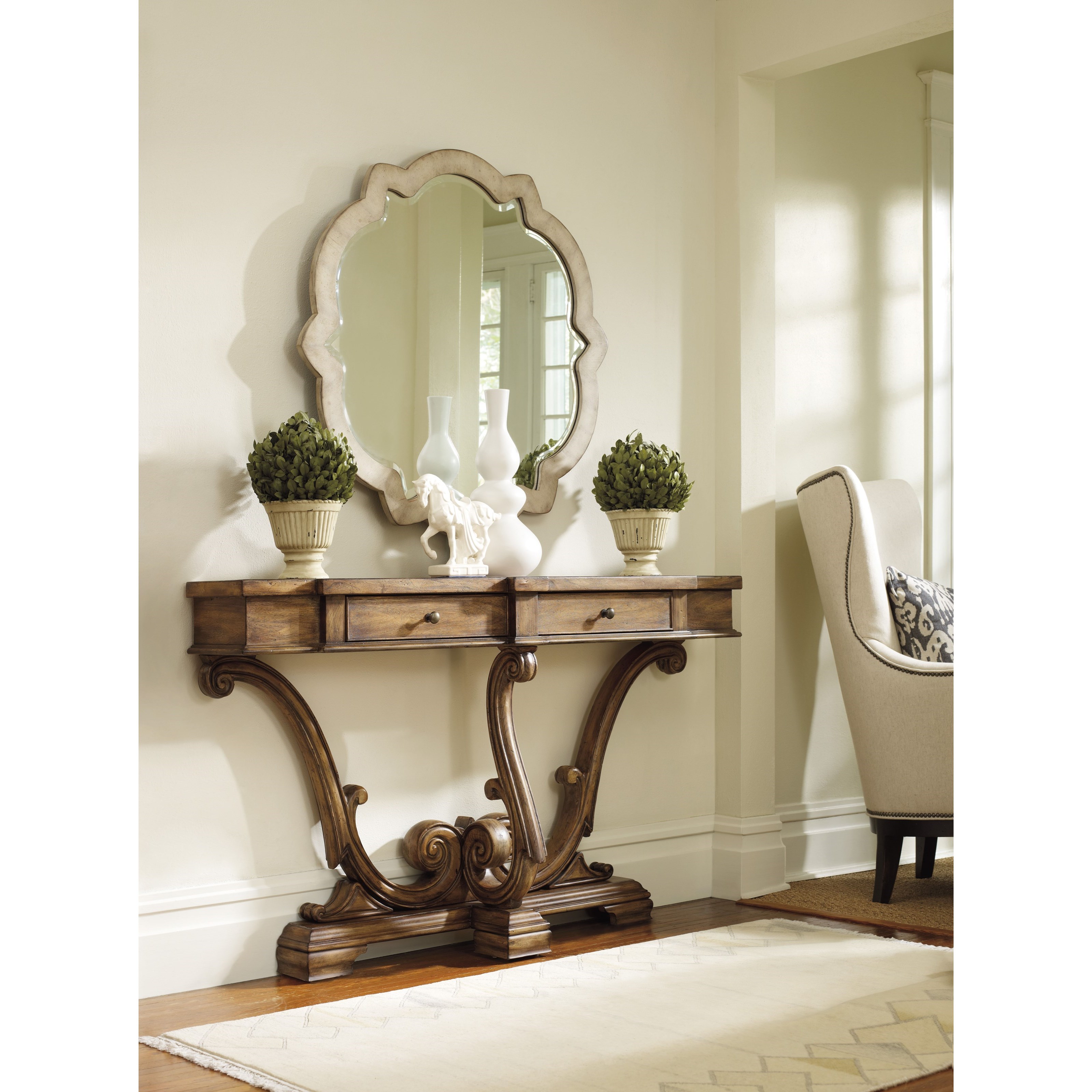 Hooker sofa store table