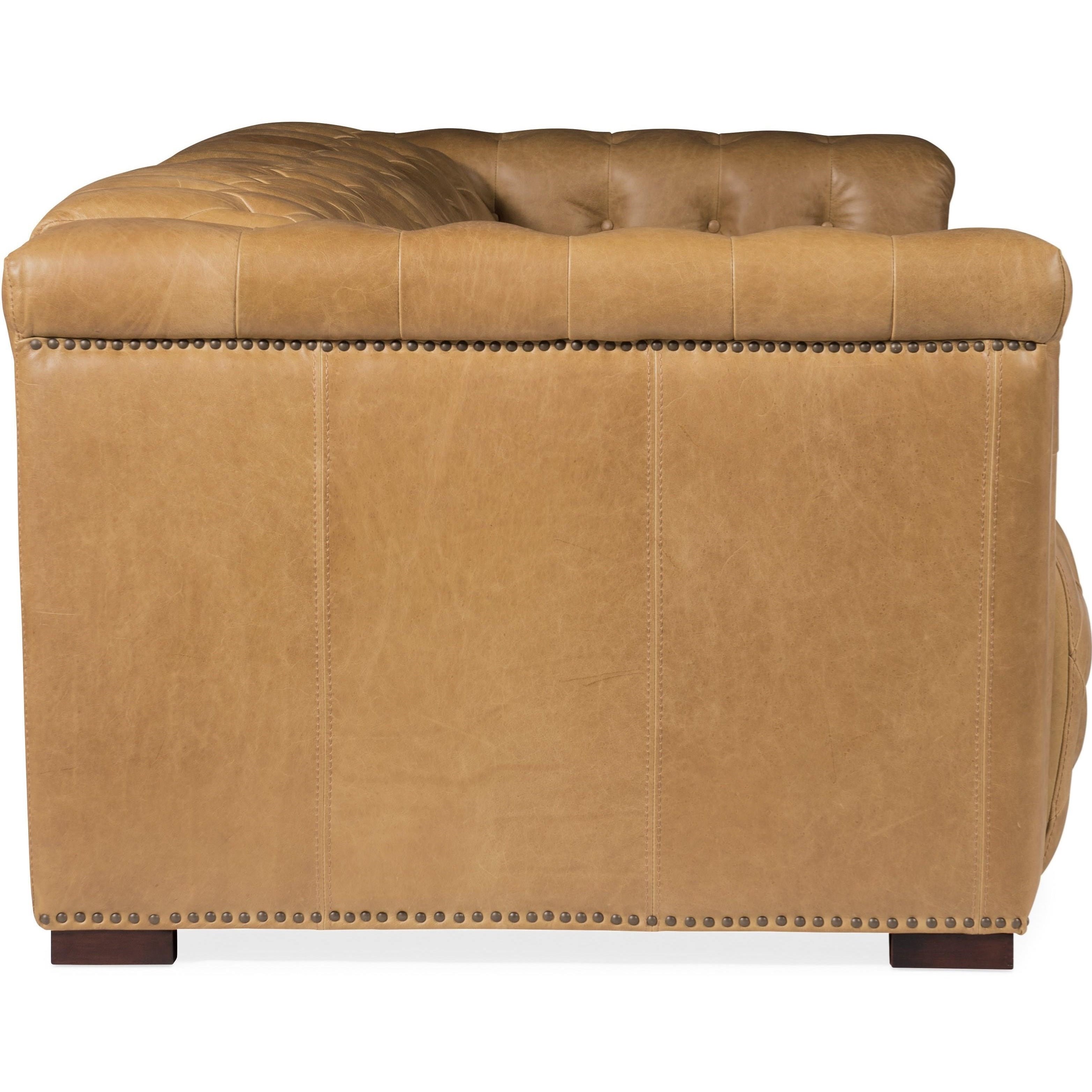 Savion power leather motion sofa top