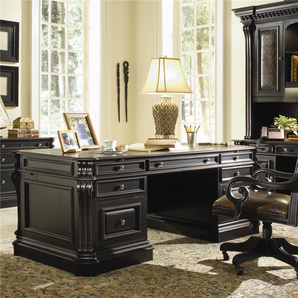 Hooker Furniture Telluride 370 10 563 Executive Double Pedestal