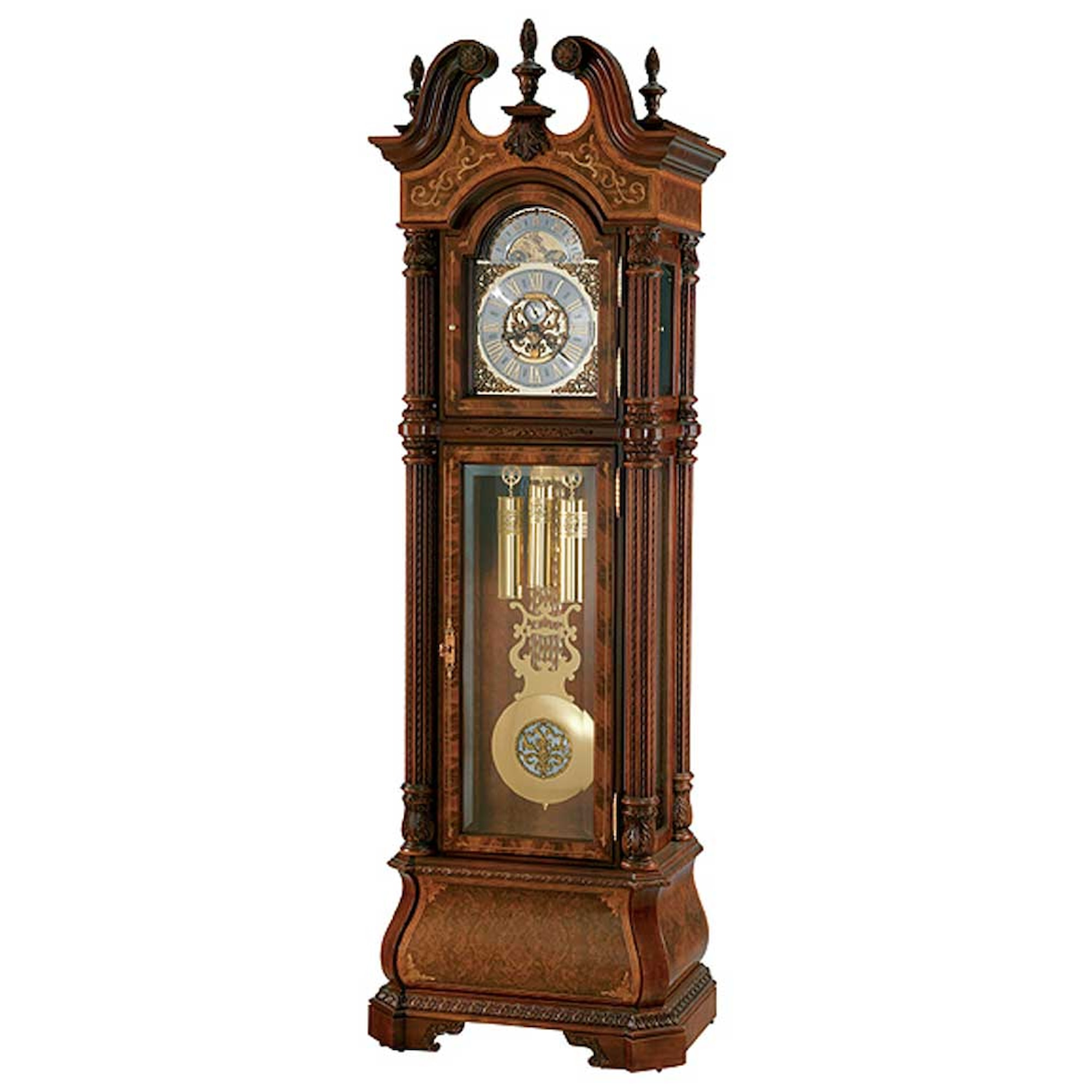 Howard Miller H10 Clocks 611030 The J. H. Miller Grandfather Clock Jacksonville Furniture