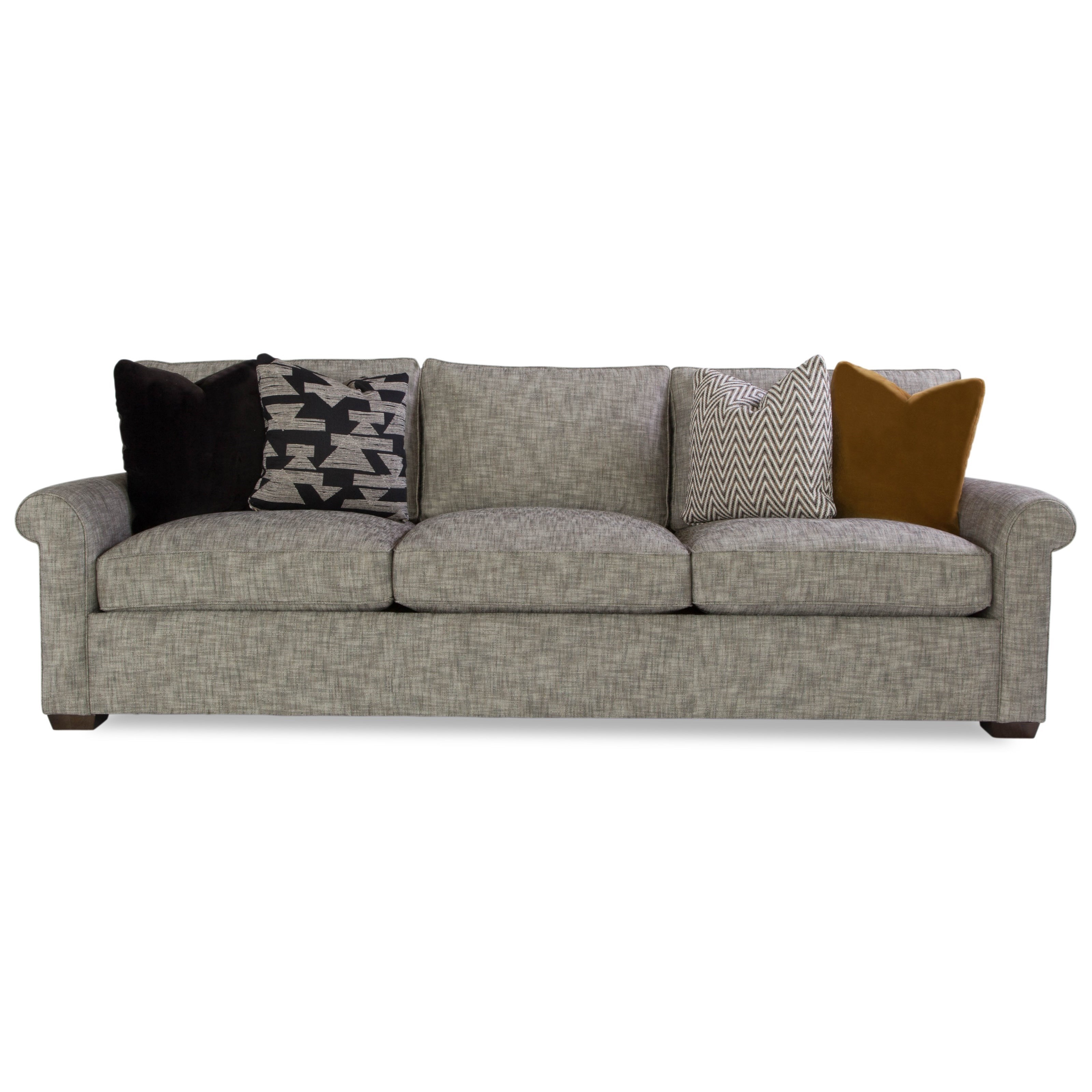 Huntington House Plush 2300 20 CHILL Customizable Sofa with Rolled