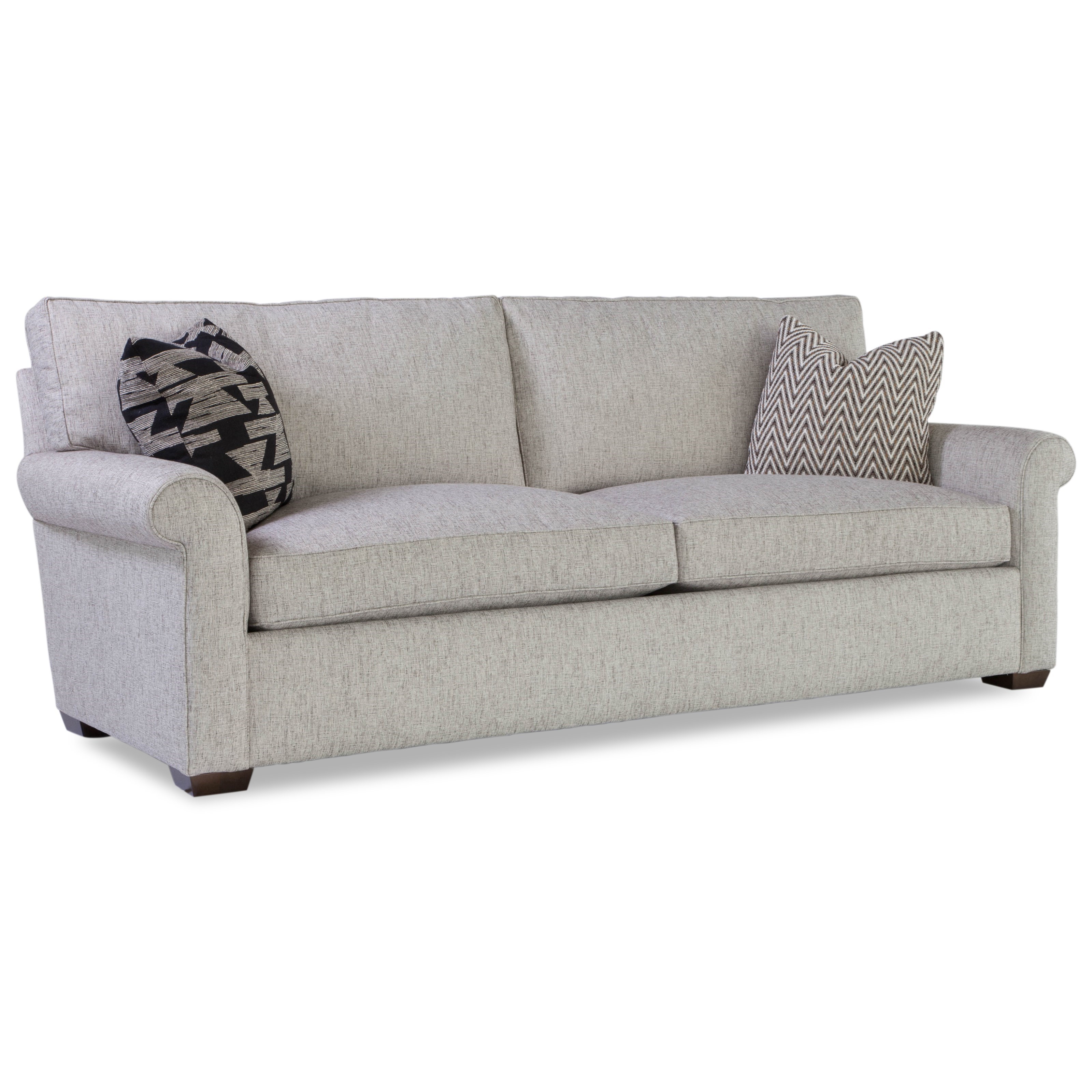 Double cushion on sale sofa