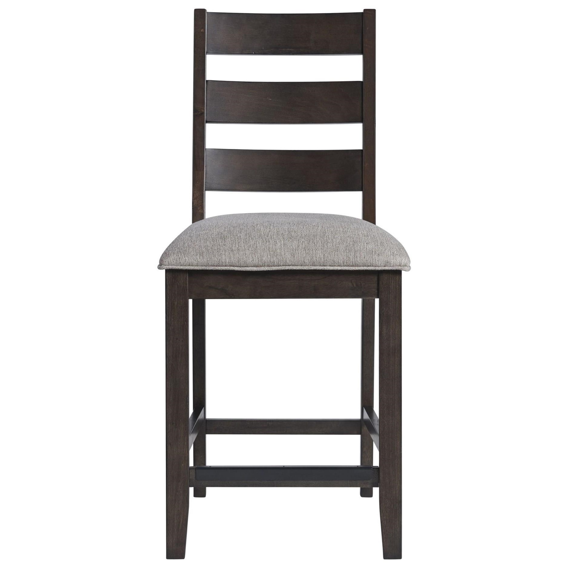 Ladder back top counter height stools