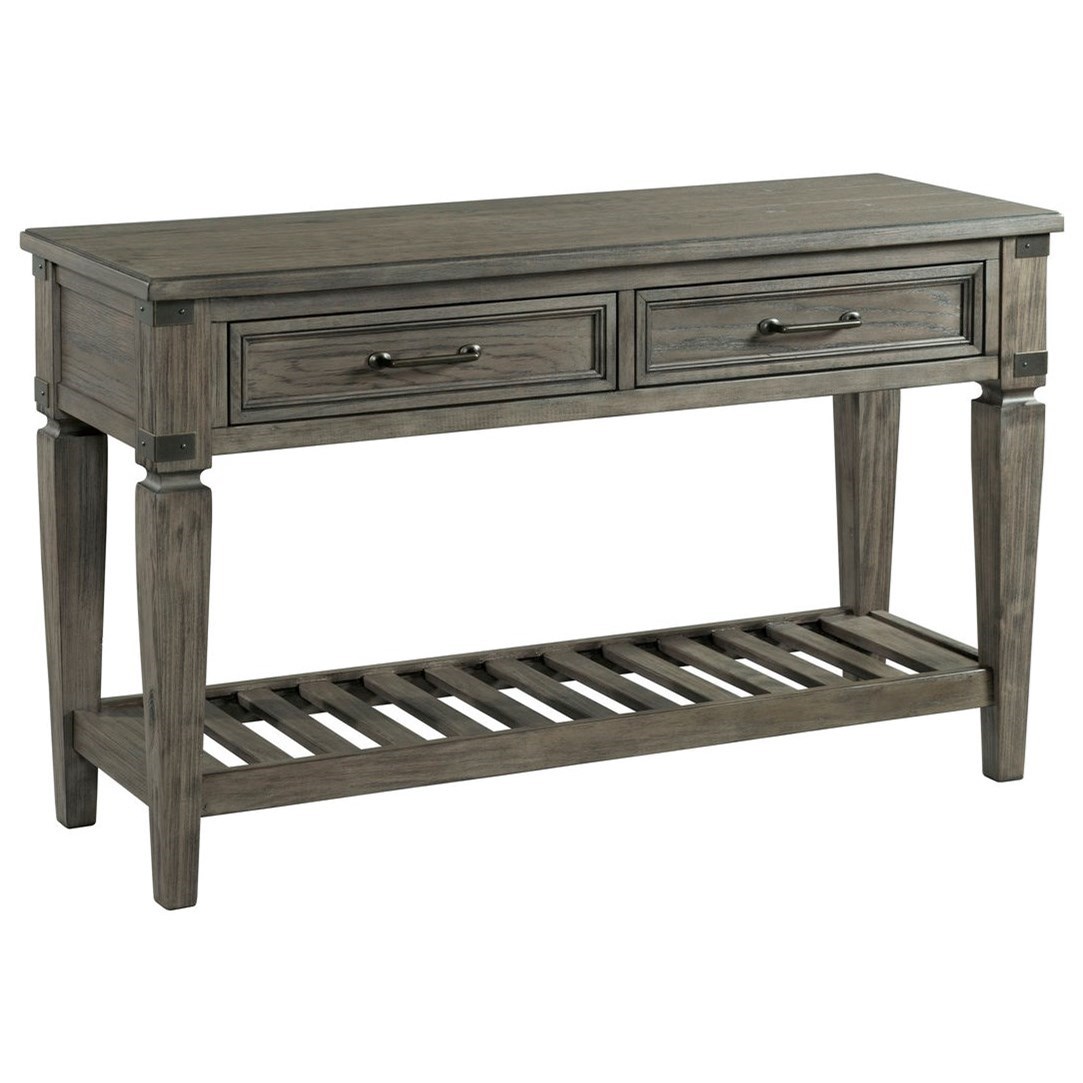 Intercon Foundry FR TA 5018 PEW C Relaxed Vintage Console Table