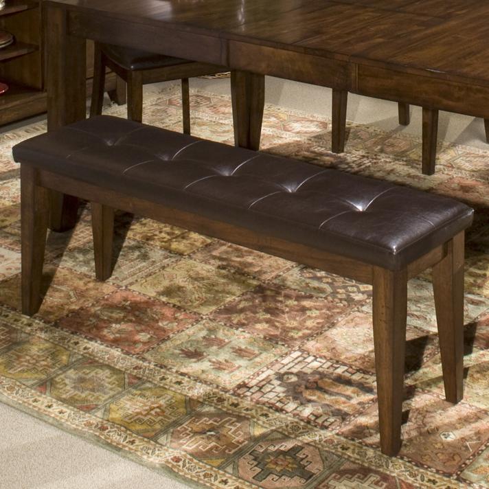 Bench for table with back clearance