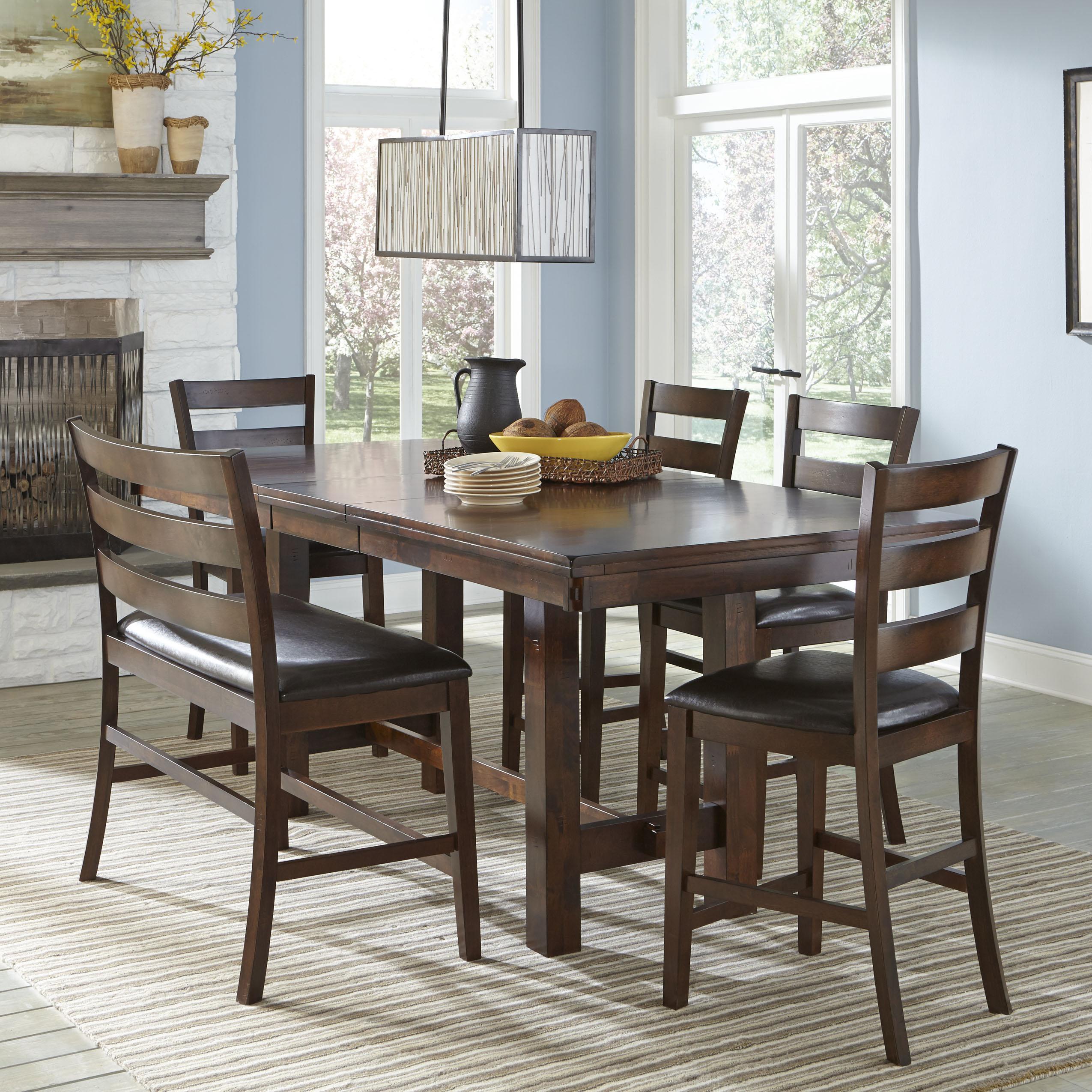 Distressed counter height table online
