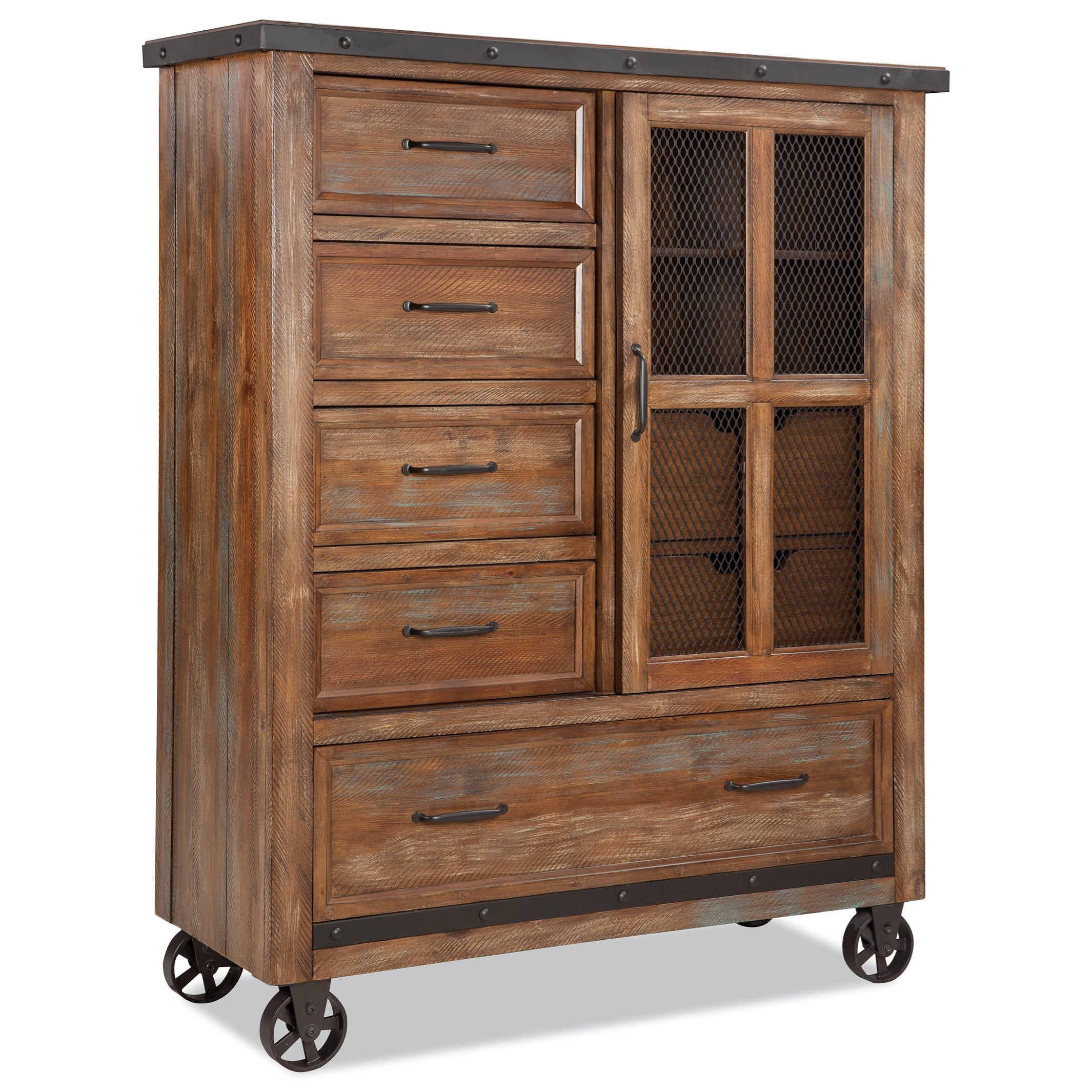7 drawer gentleman's hot sale chest