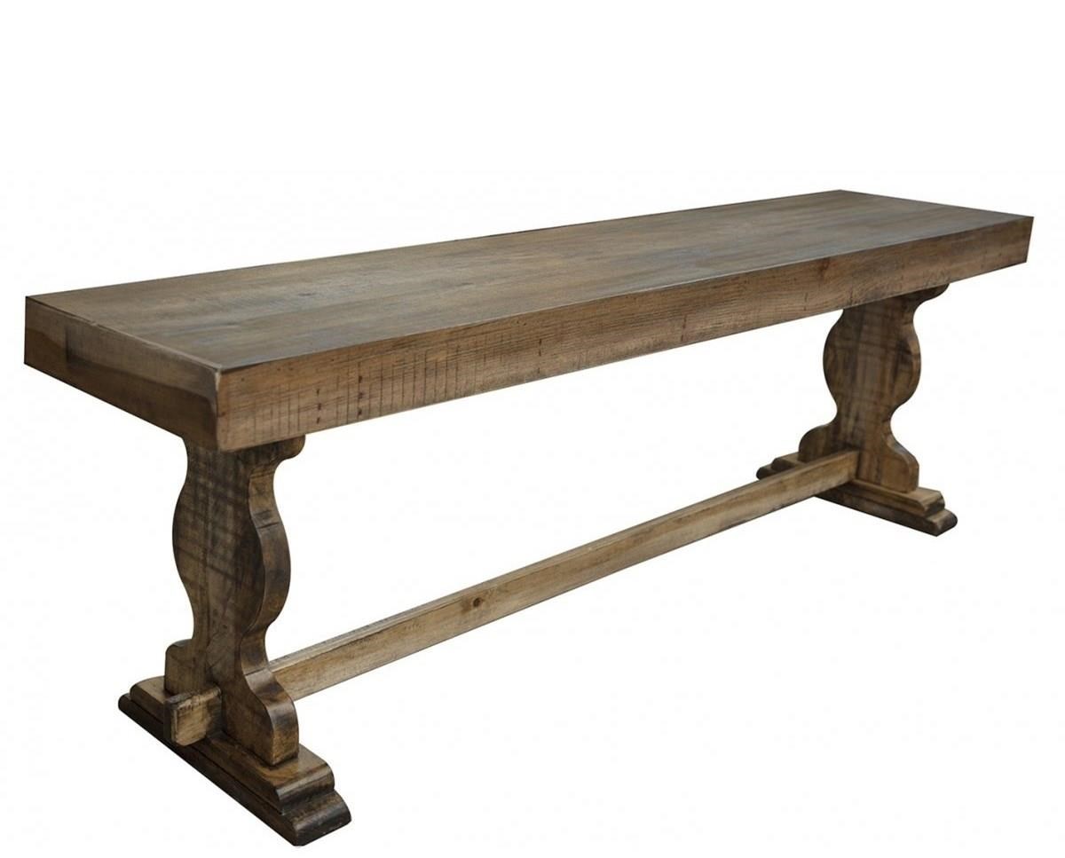 Counter height sale outdoor bench