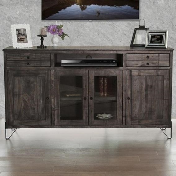 Tv credenzas hot sale solid wood