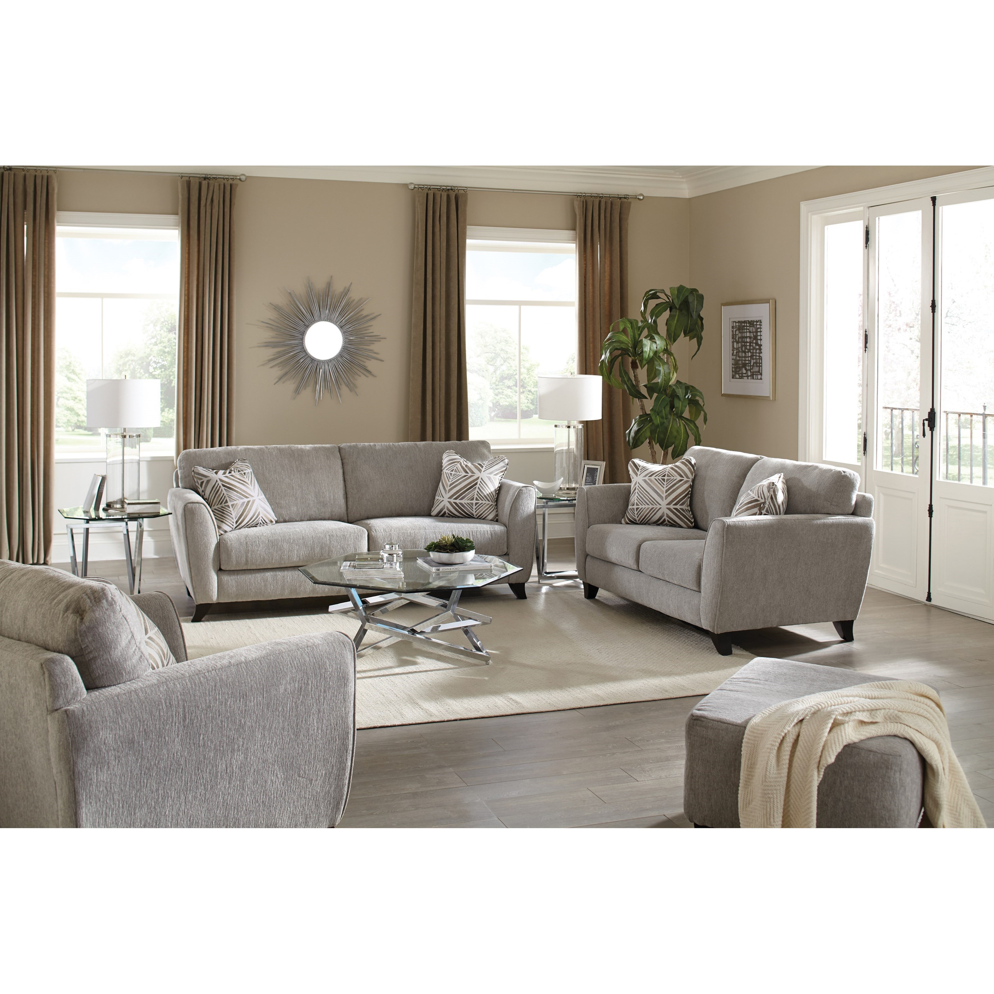 Jackson Furniture 4215 Alyssa 421503-2072-18-2073-28 Contemporary 