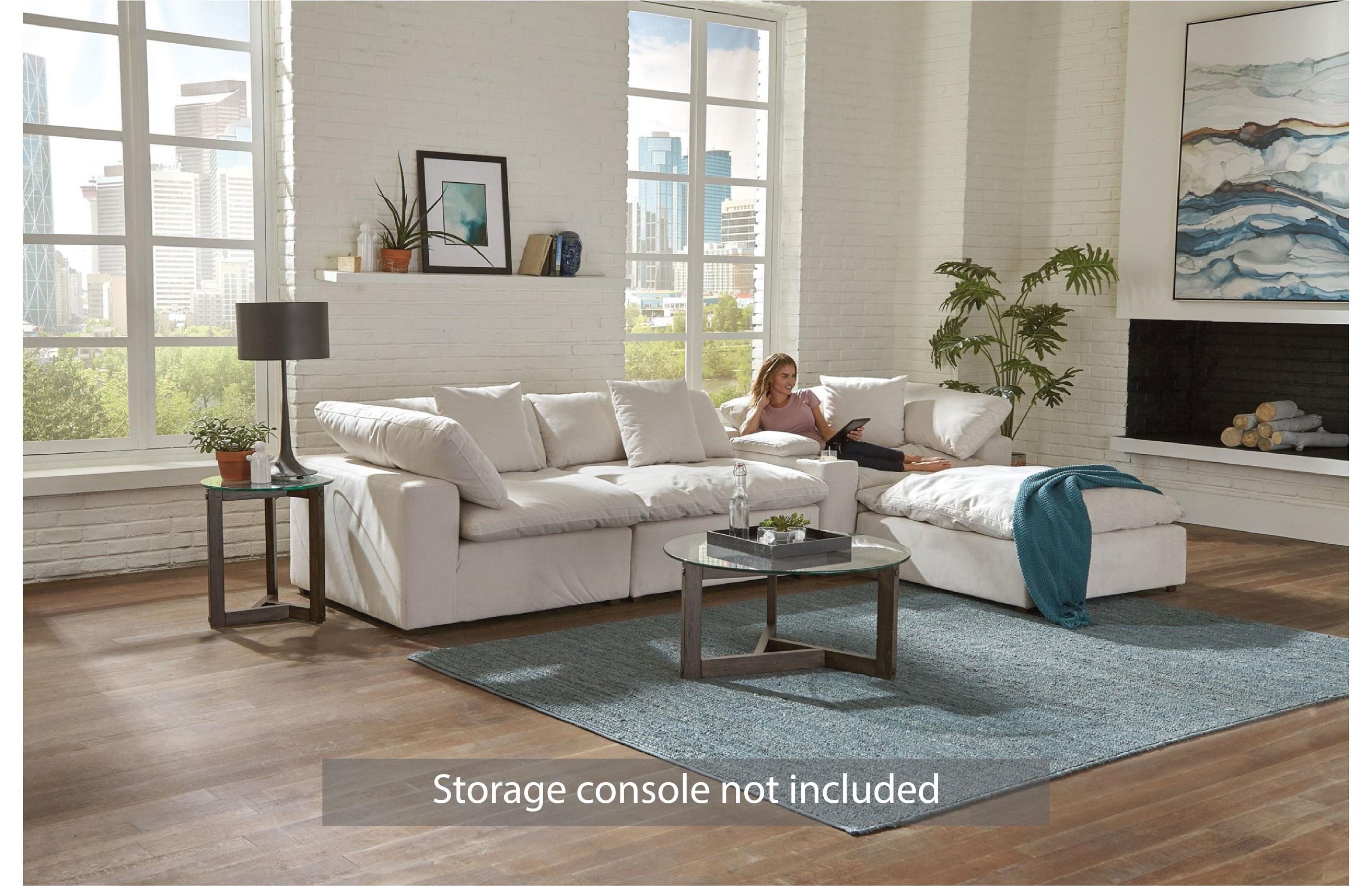 Posh modular store sectional by jackson