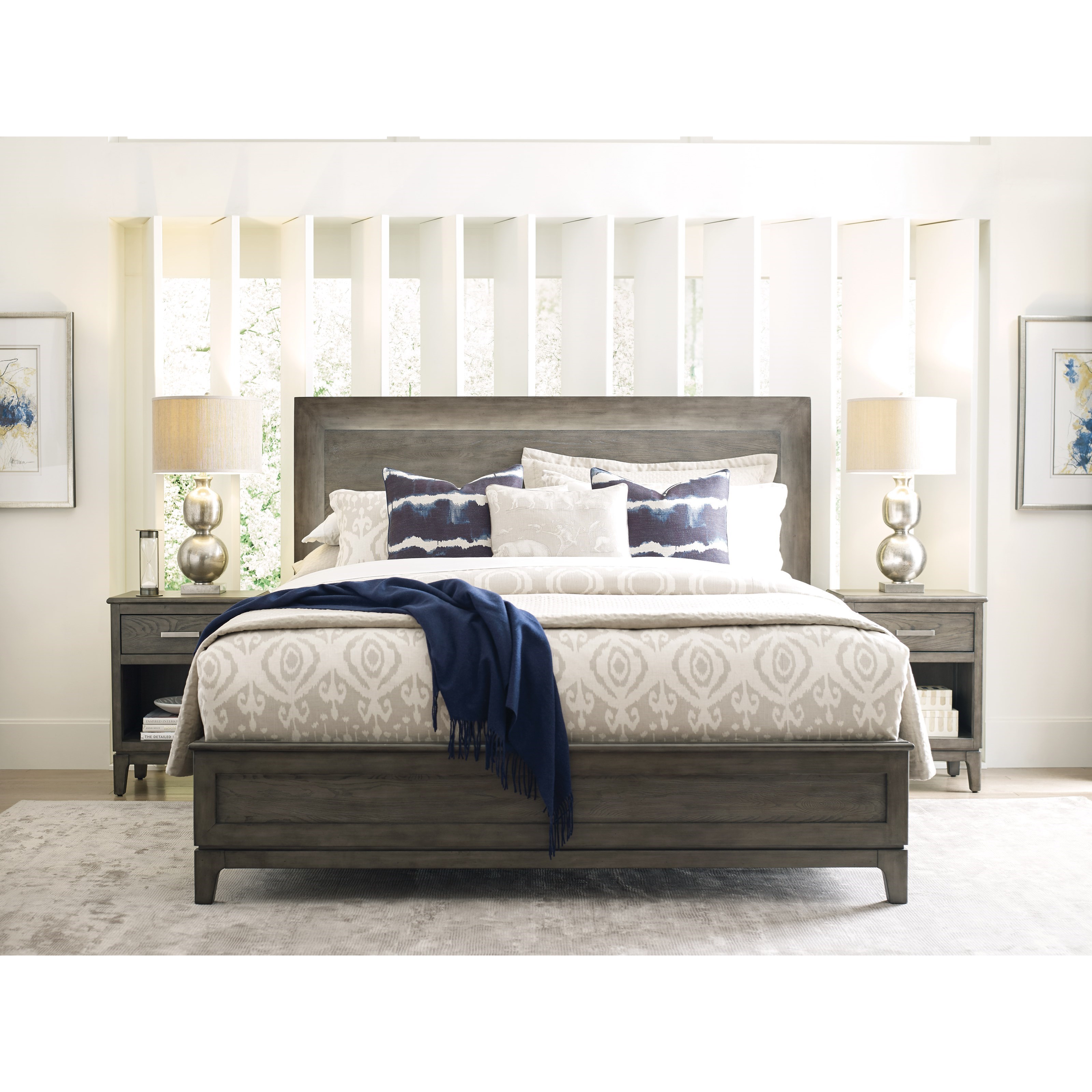 Kincaid Furniture Cascade 863 304P Kline Queen Solid Wood Panel