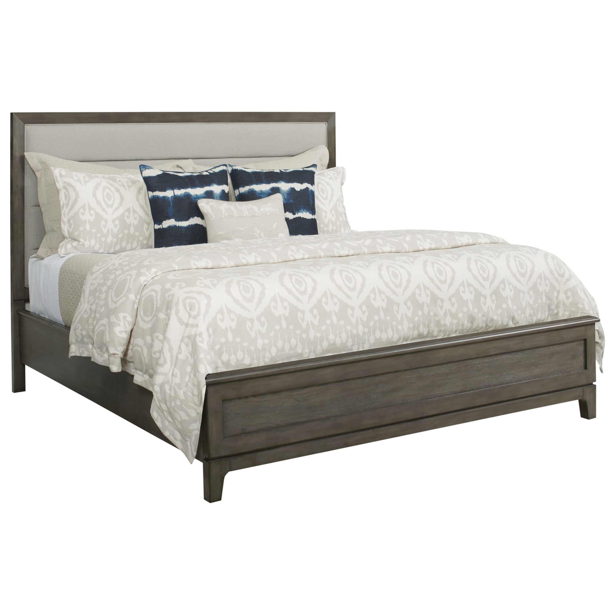 Kincaid Furniture Cascade 863323P Ross Queen Upholstered Panel Bed