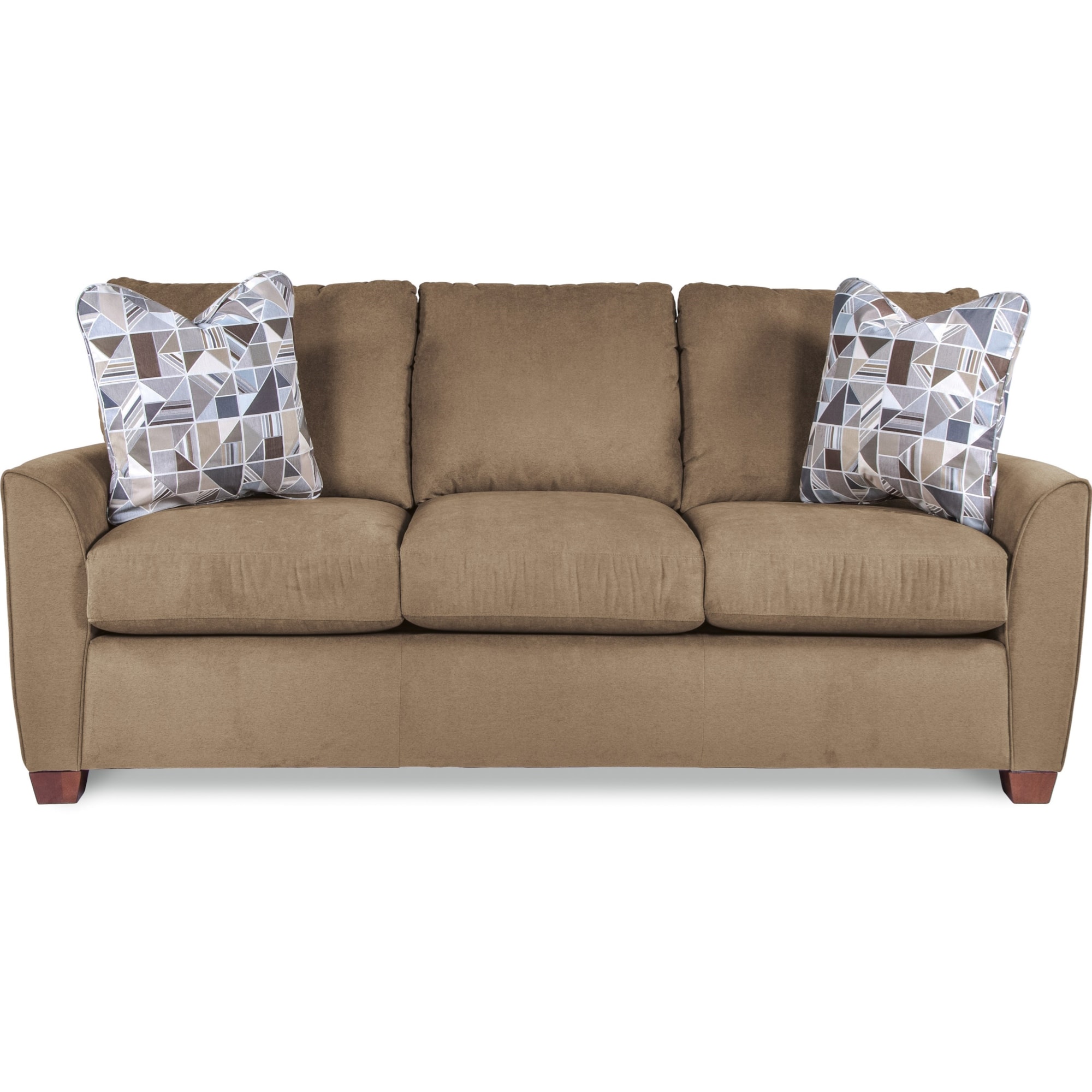 LaZBoy Amy 510622 Casual Supreme Comfort Queen Sleeper Sofa with Premier ComfortCore Cushions