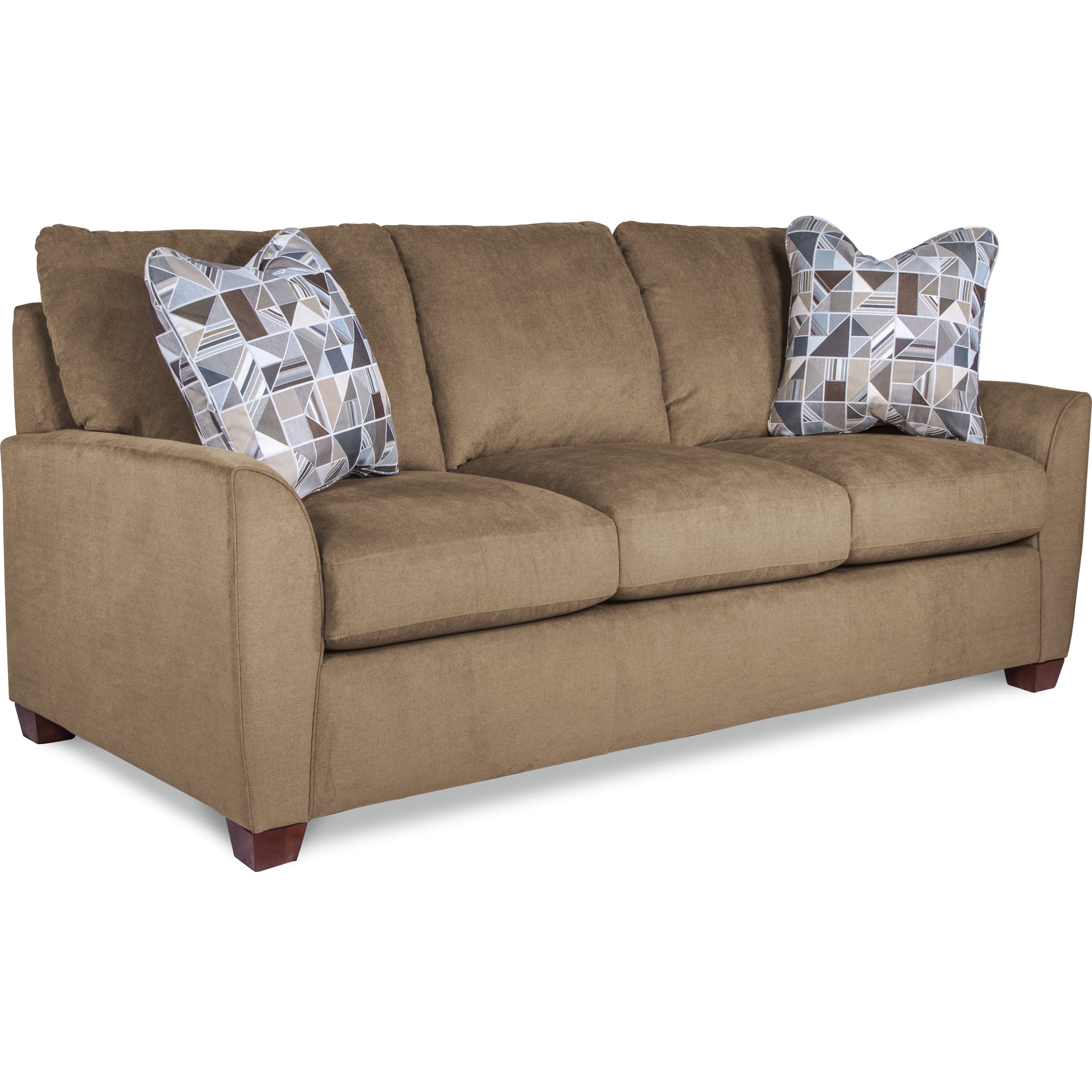 La Z Boy Amy 510622 Casual Supreme Comfort Queen Sleeper Sofa with