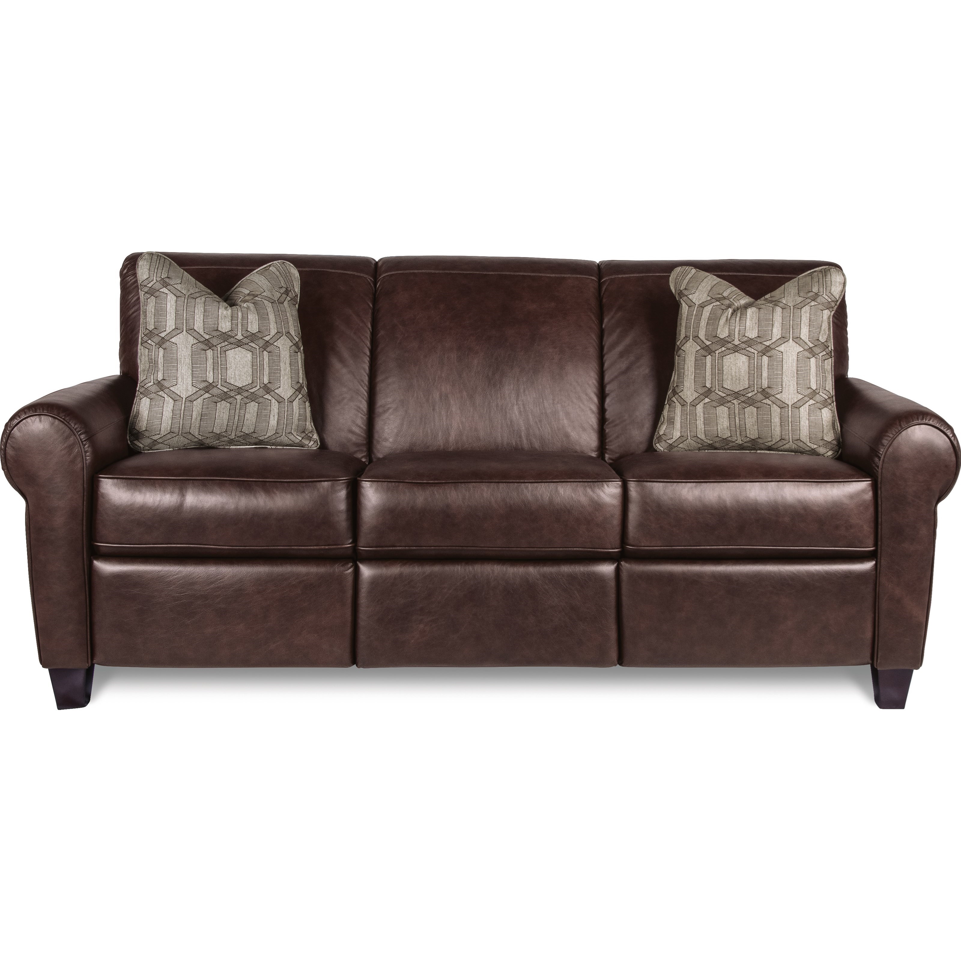 Bennett leather power reclining best sale sofa