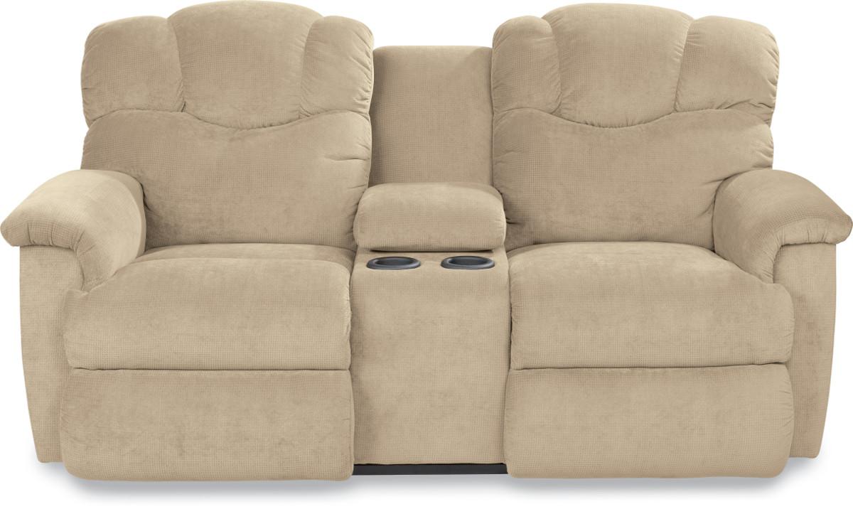 La-Z-Boy Lancer 49P515D984535 Power La-Z-Time® Full Reclining Loveseat with  Middle Console | SuperStore | Reclining Loveseats