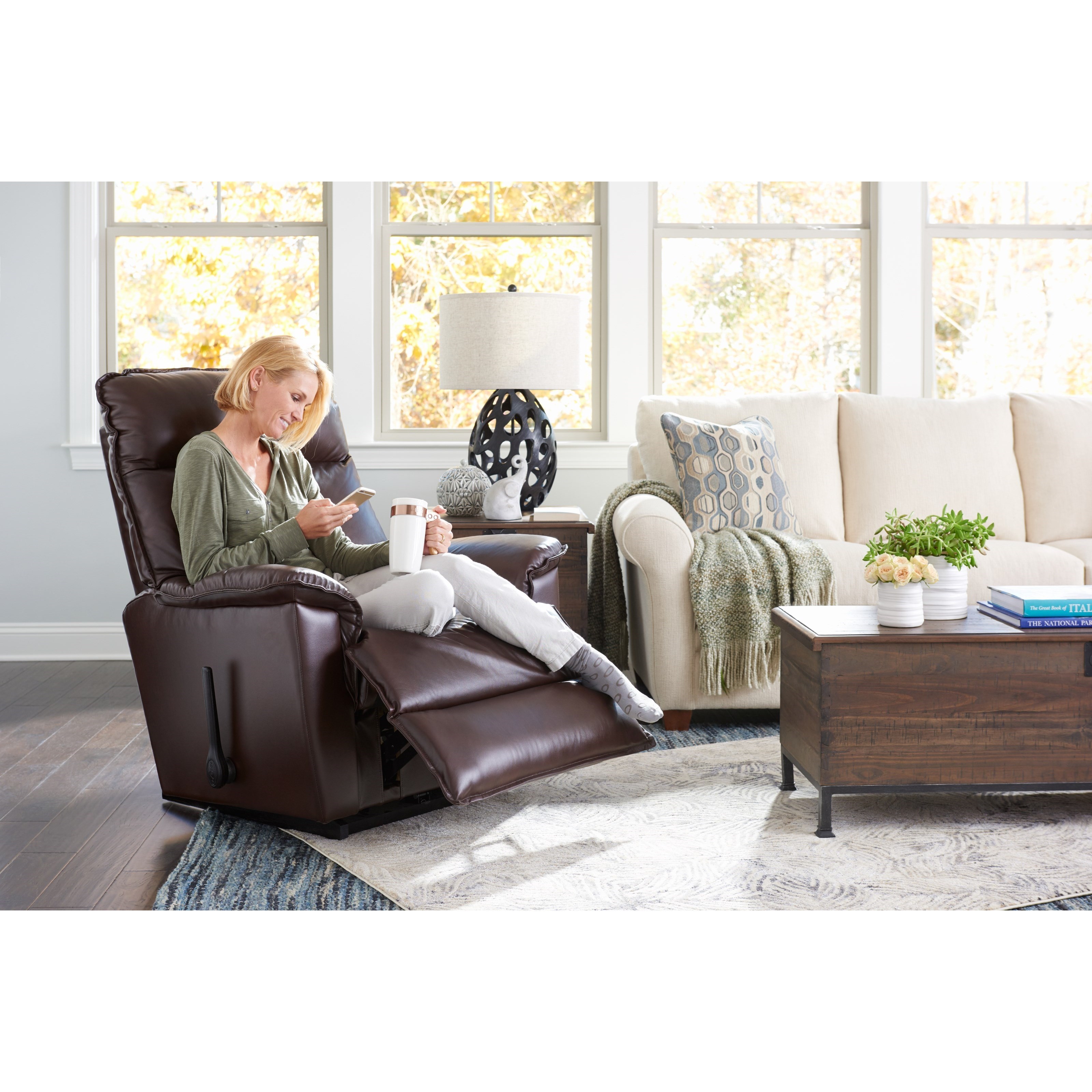 La Z Boy Jay 010706 Rocking Recliner Conlin s Furniture Recliners