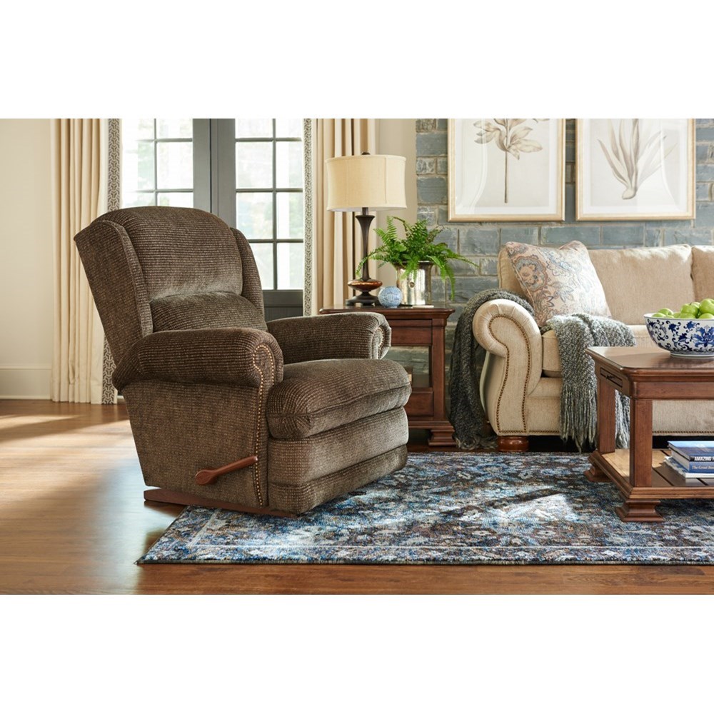 Lazy boy nailhead recliner deals