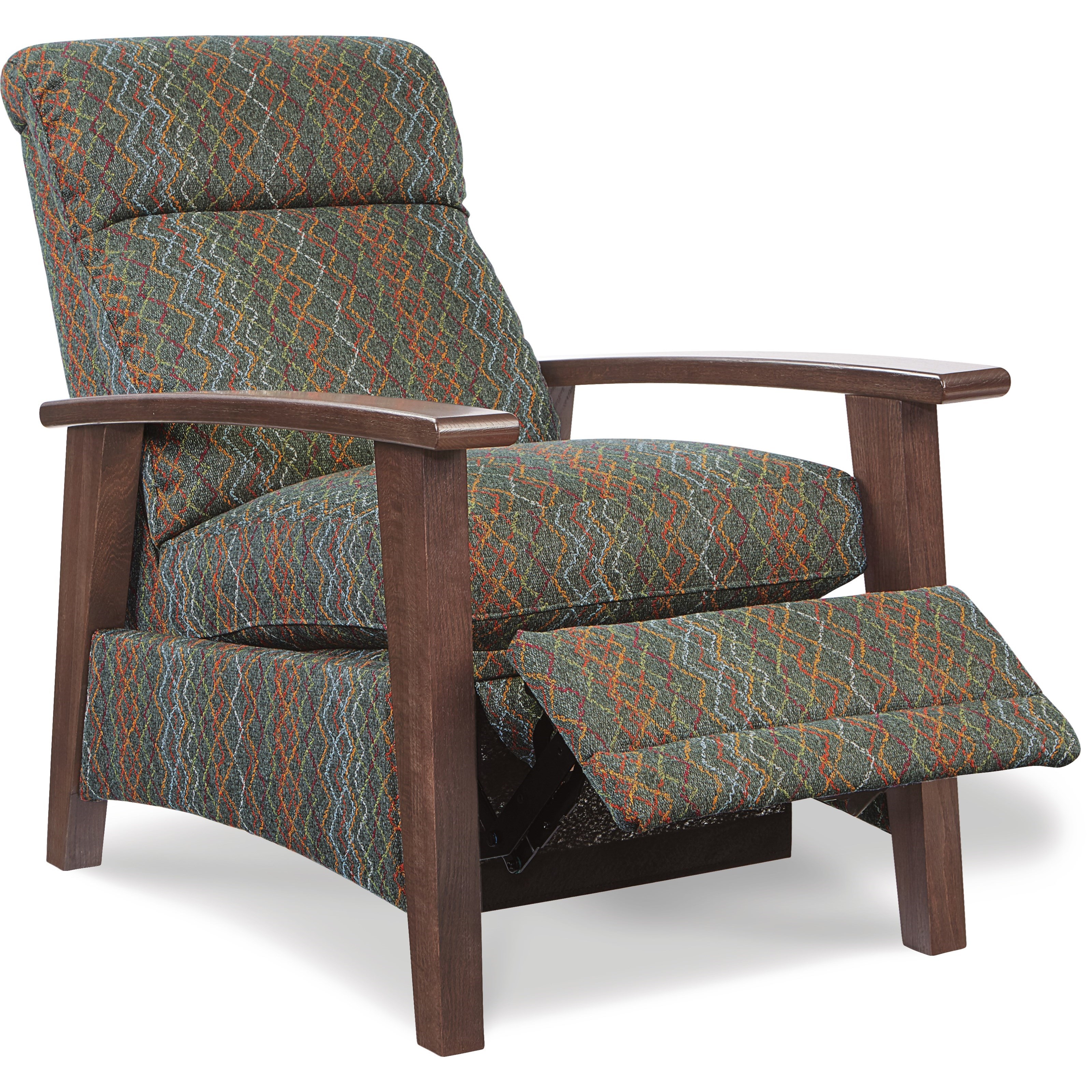 La z boy hotsell recliner with wooden arms