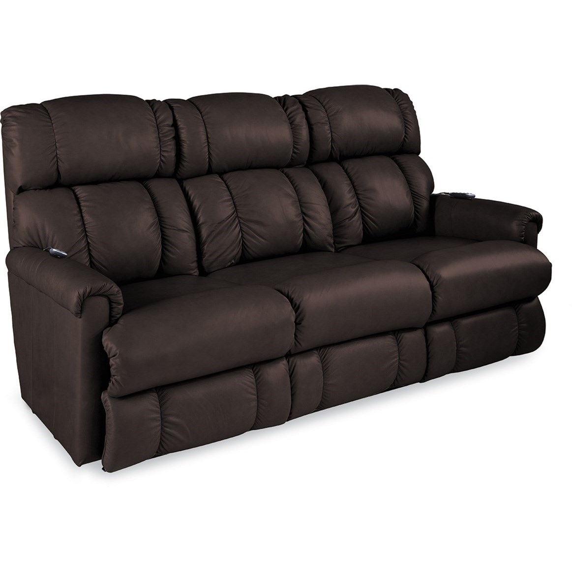 La Z Boy Pinnacle 33U512 Power Wall Reclining Sofa w Headrest