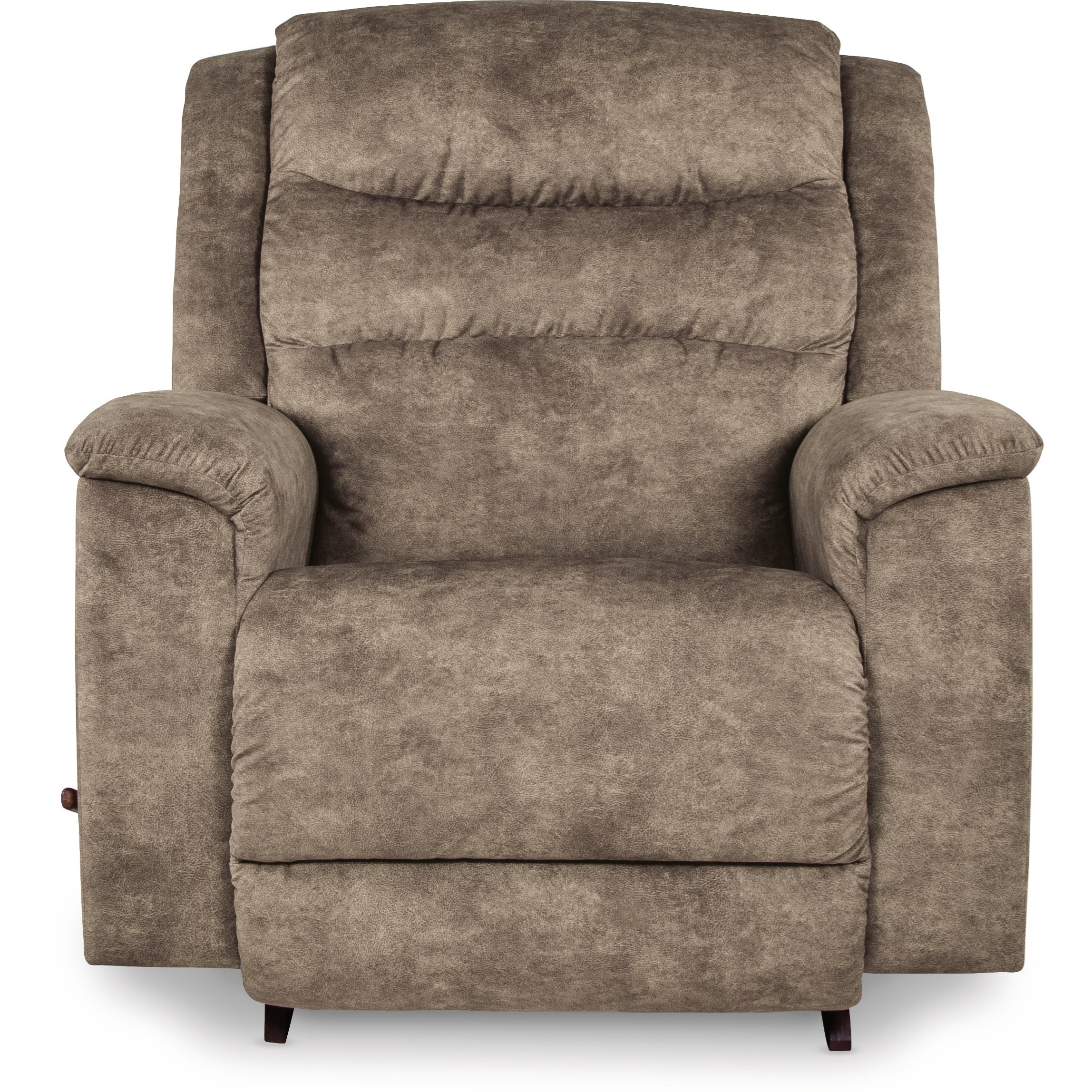 La Z Boy Redwood 010776 D160462 Casual Big and Tall Rocker Recliner with Pillow Arms Conlin s Furniture Recliner Three Way