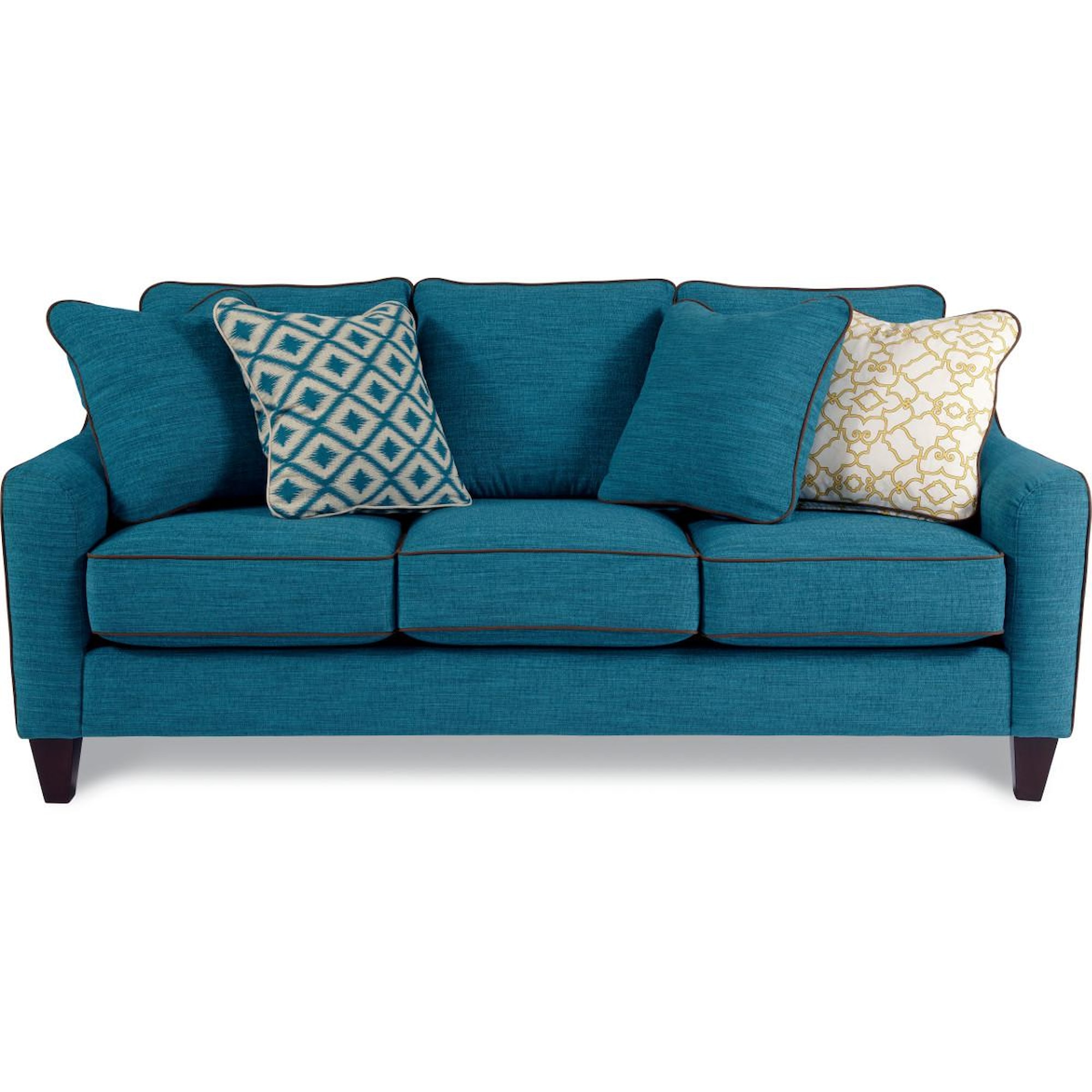 LaZBoy Talbot 610451 Casual Stationary Sofa VanDrie Home
