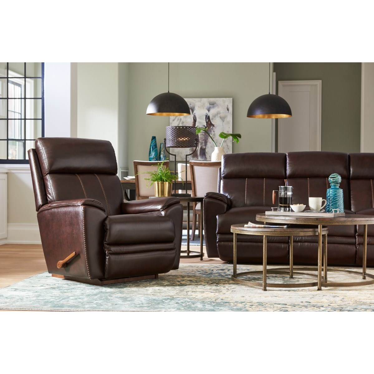 La Z Boy Talladega 016754 LB159079 Casual Wall Saver Recliner Bullard Furniture Recliner Wall Recliner