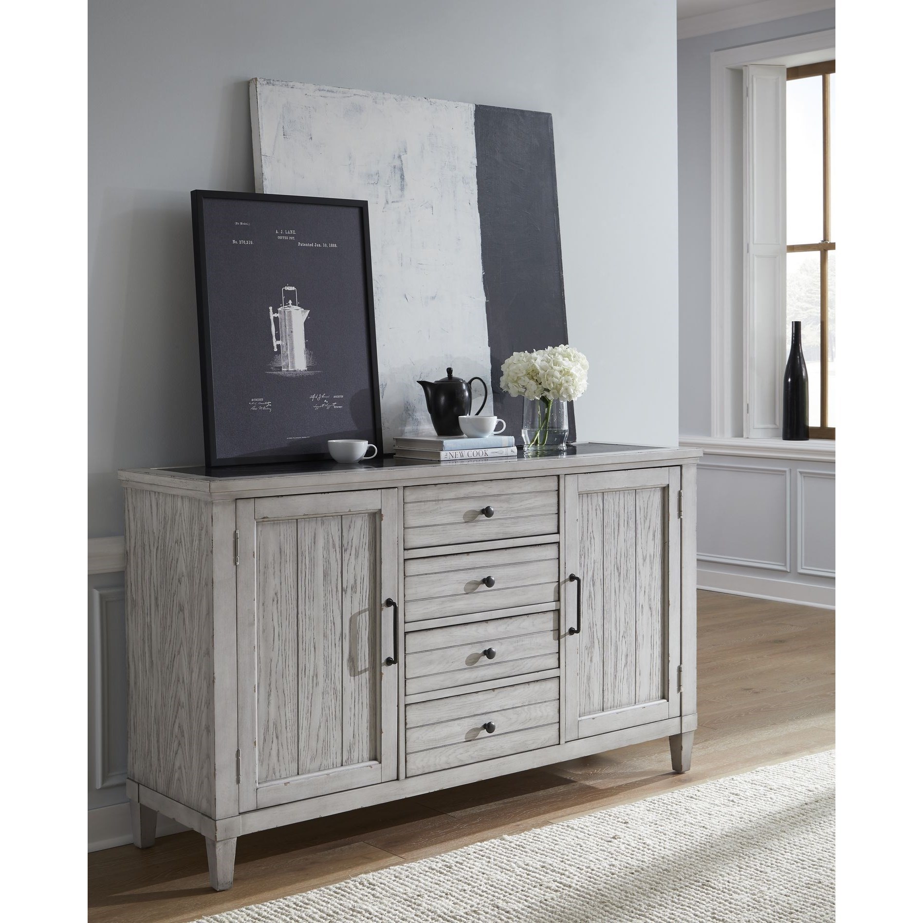 Marble credenza outlet