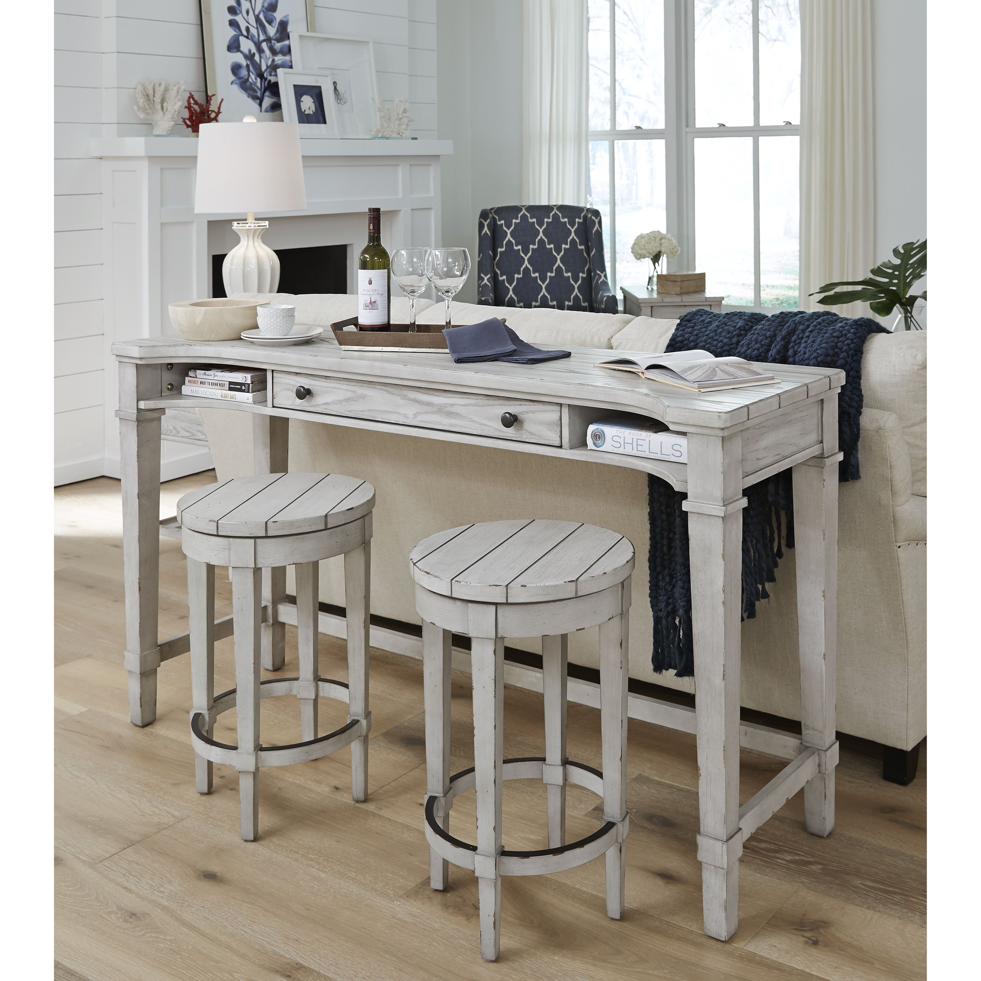 Legacy Classic Mulberry 000028515439 Modern Farmhouse Sofa Table