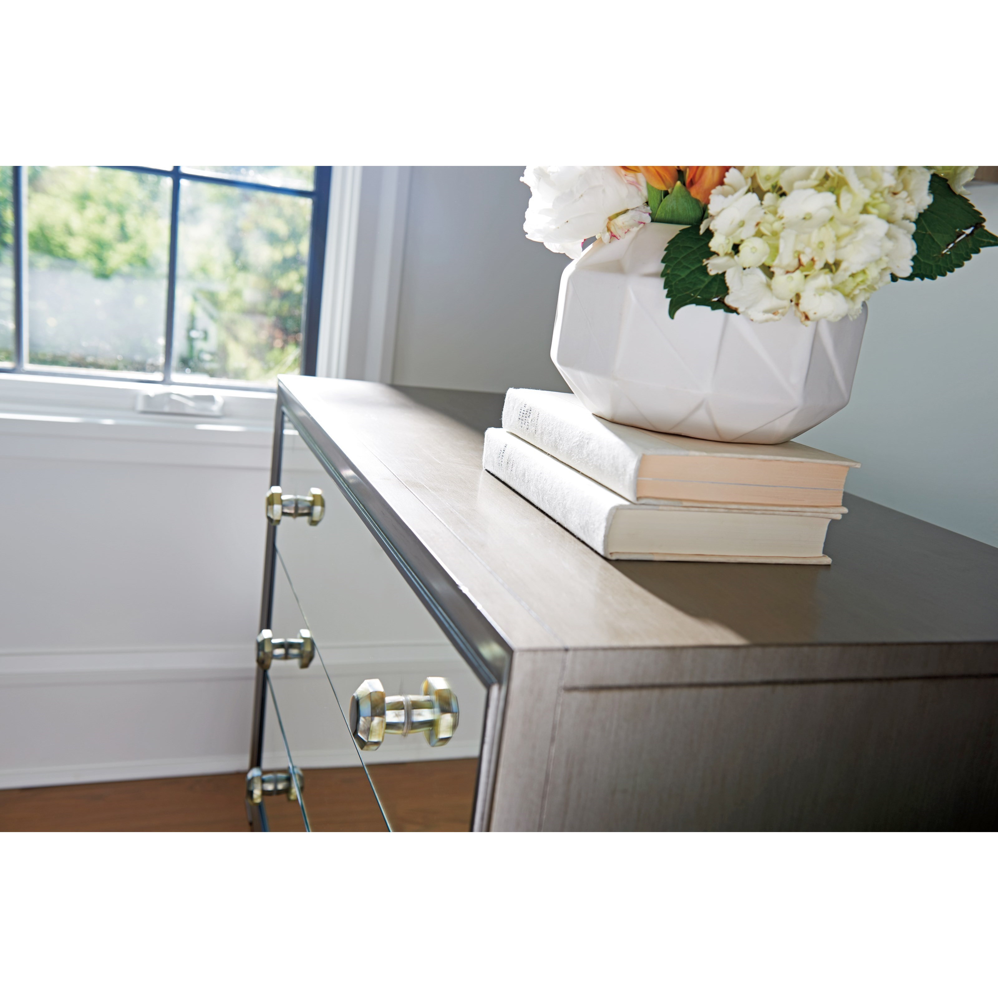 Ariana mirrored chest of drawers sale