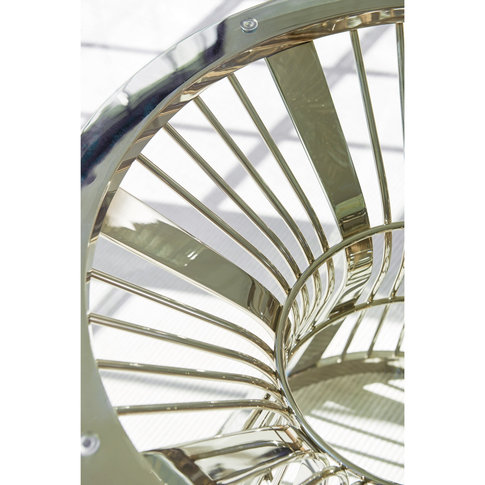 Lexington Ariana 732-875-48C Riviera Stainless Center Table with 48