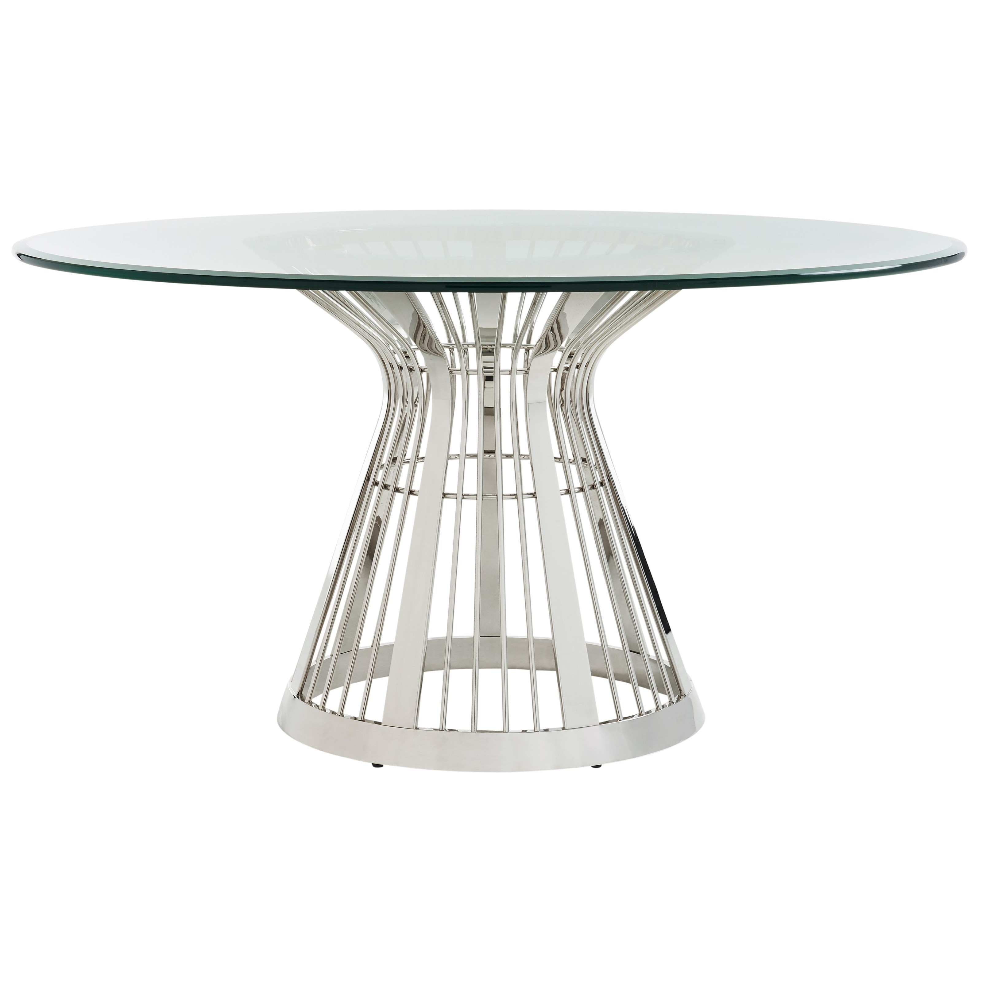 60 inch round glass dining table set sale