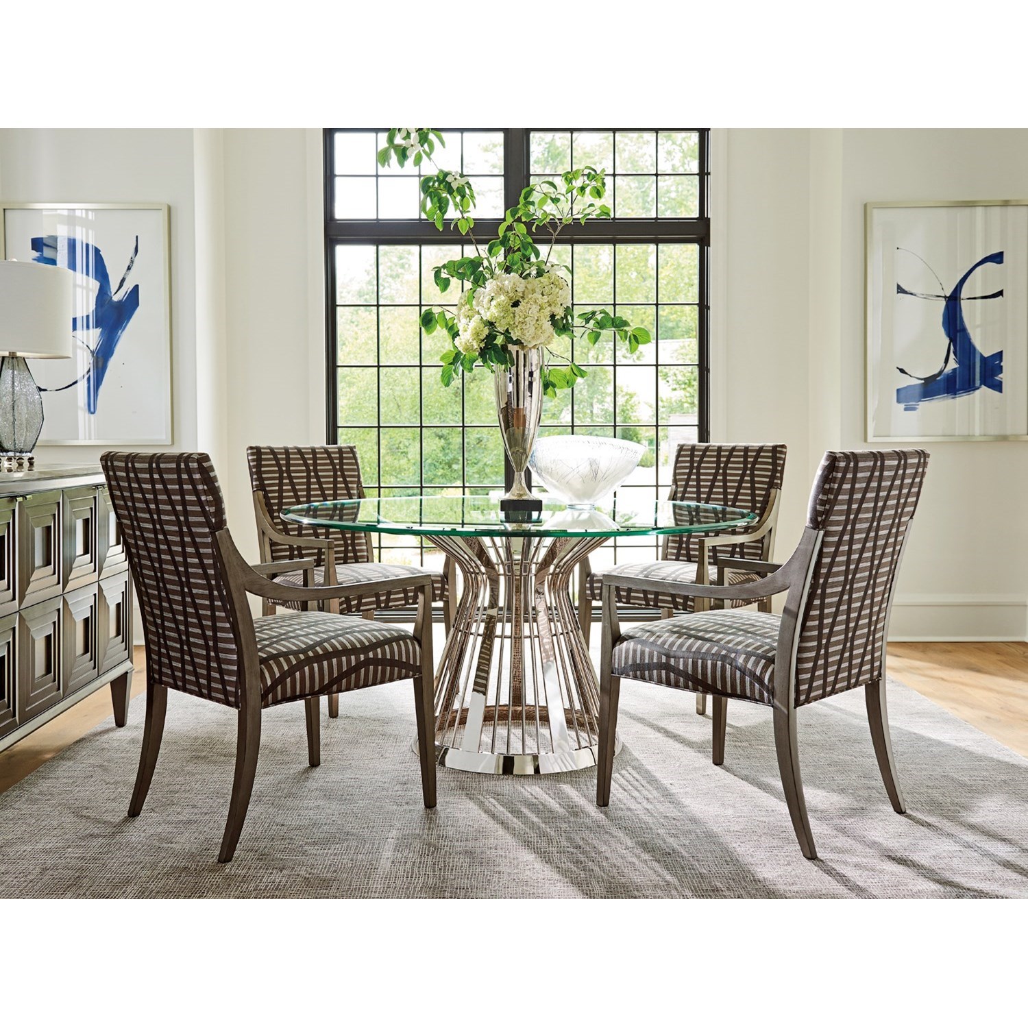 Table base for 60 clearance inch round glass top