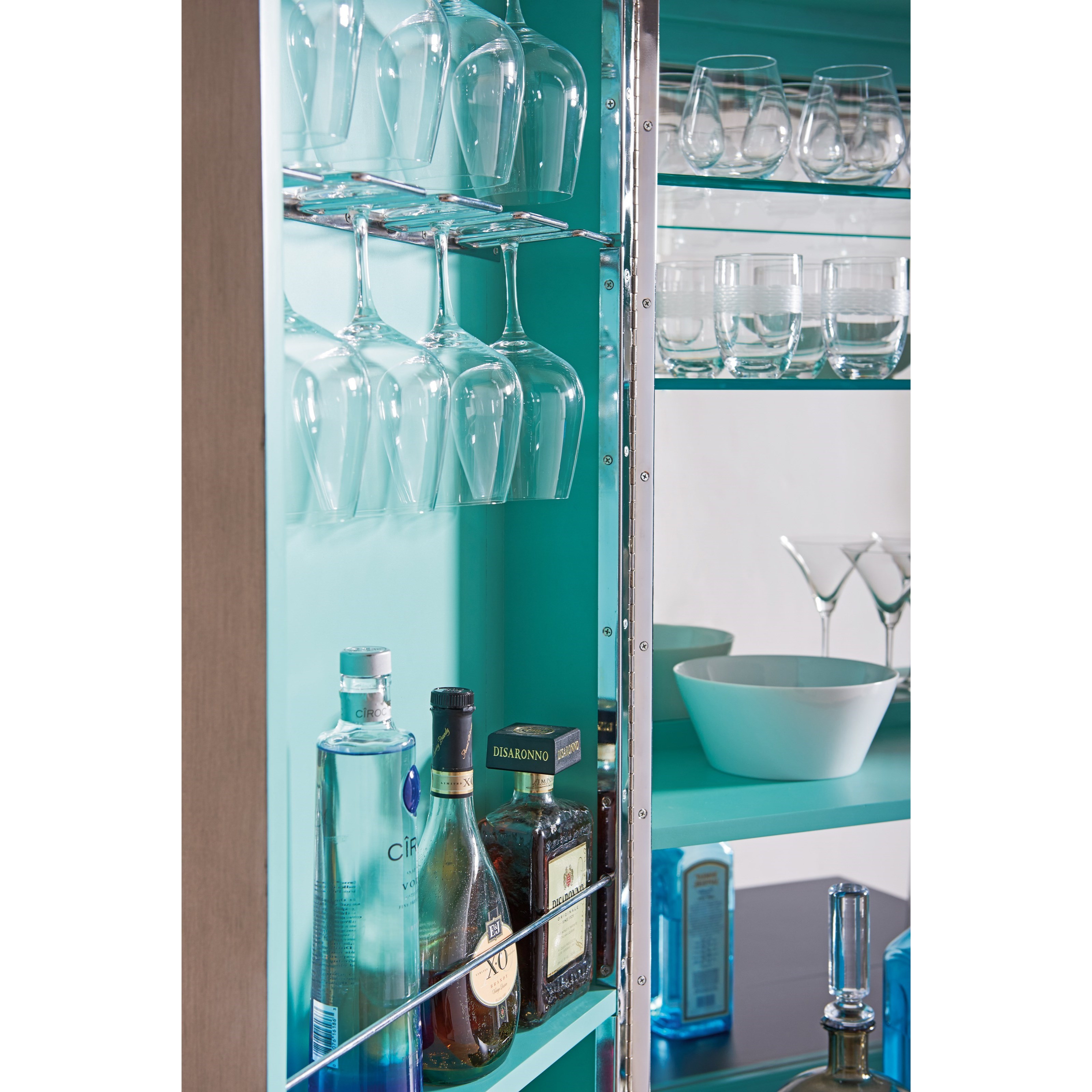 Lexington cheap bar cabinet