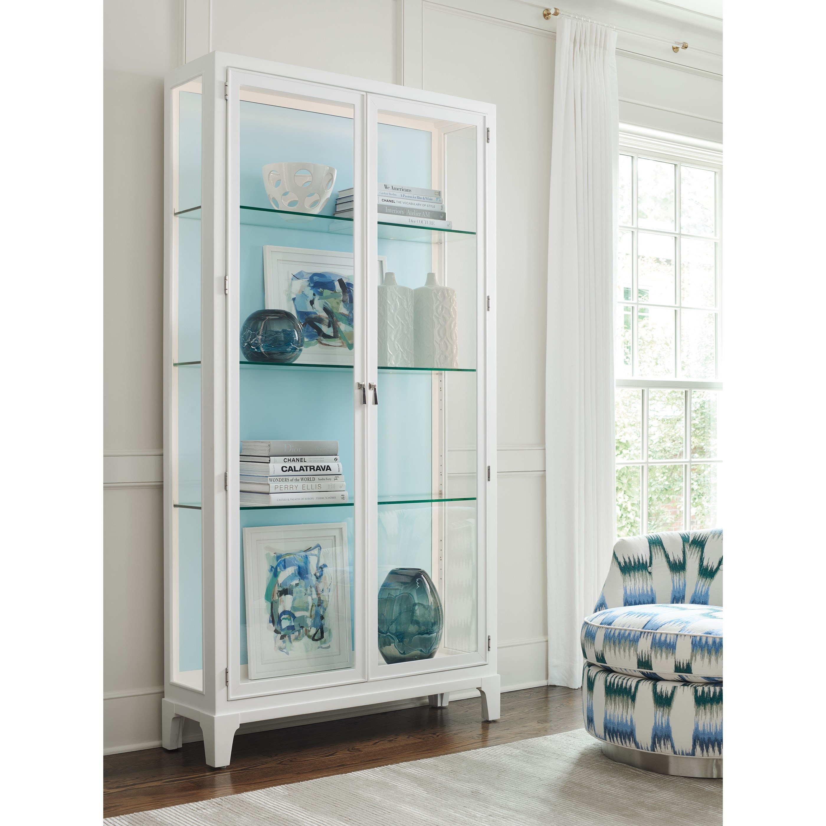 Lexington curio best sale cabinet