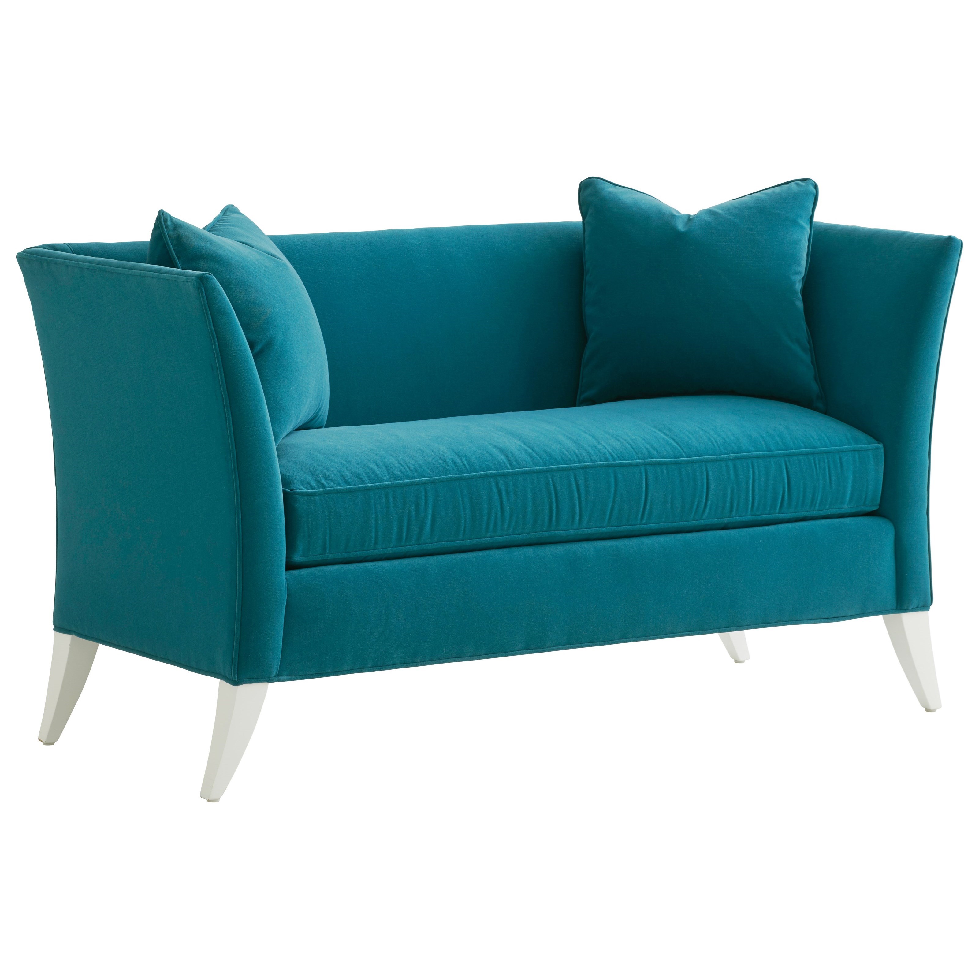 Lexington Avondale 7291 23 Hampstead Tuxedo Back Settee with 2