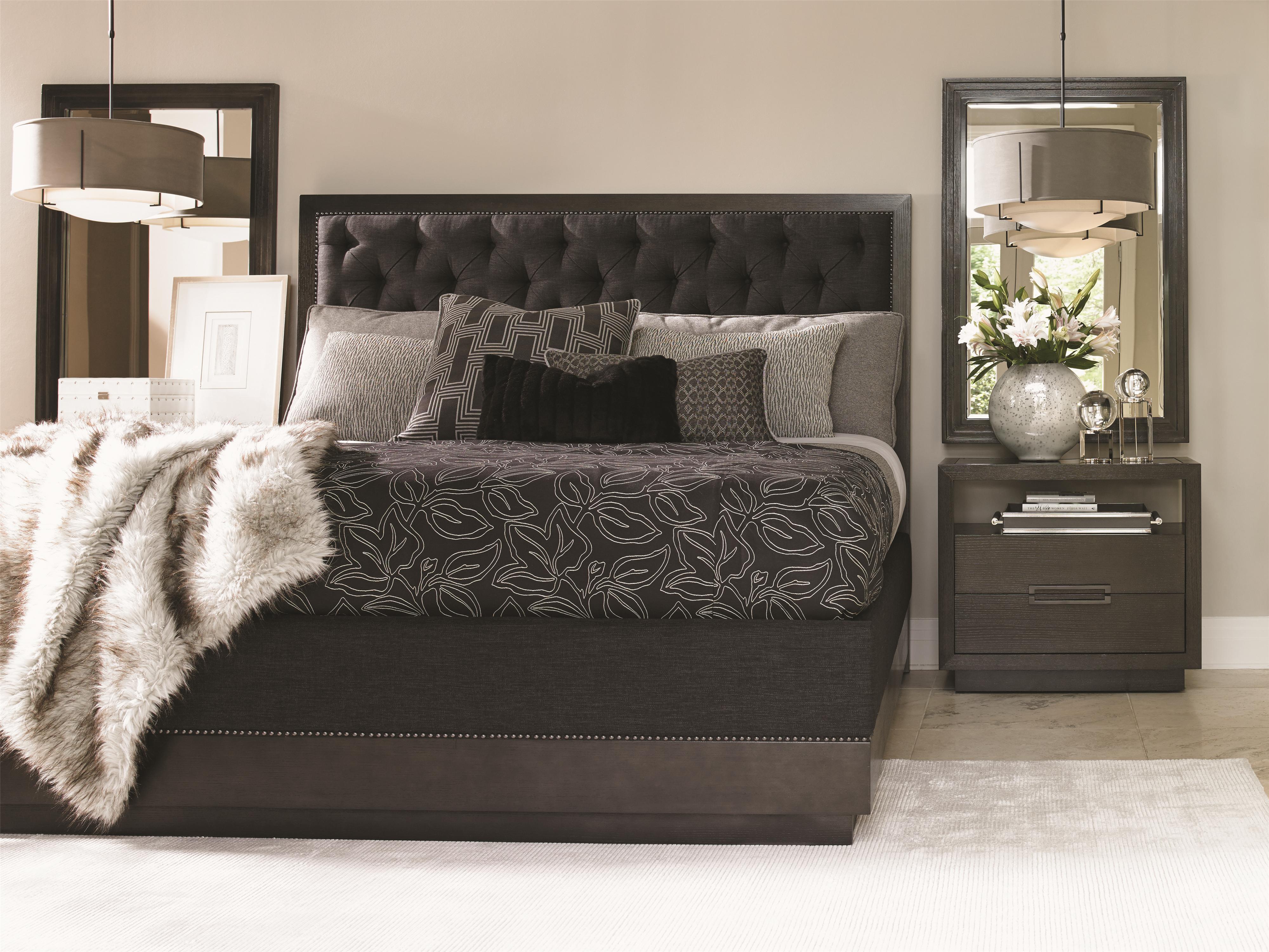 Carrera upholstered deals standard bed