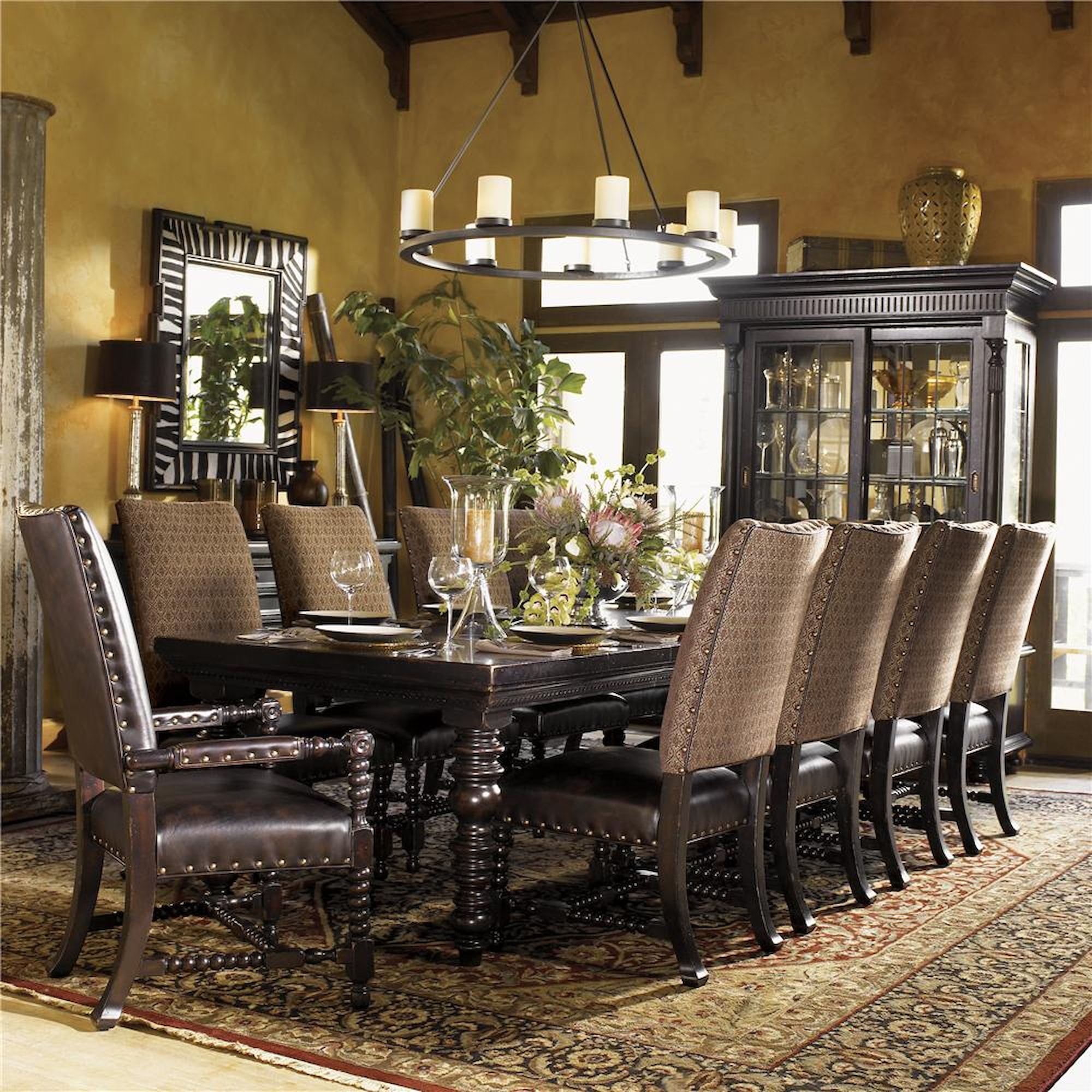 Tommy Bahama Home Kingstown 619-877 Pembroke Rectangular Dining Table ...