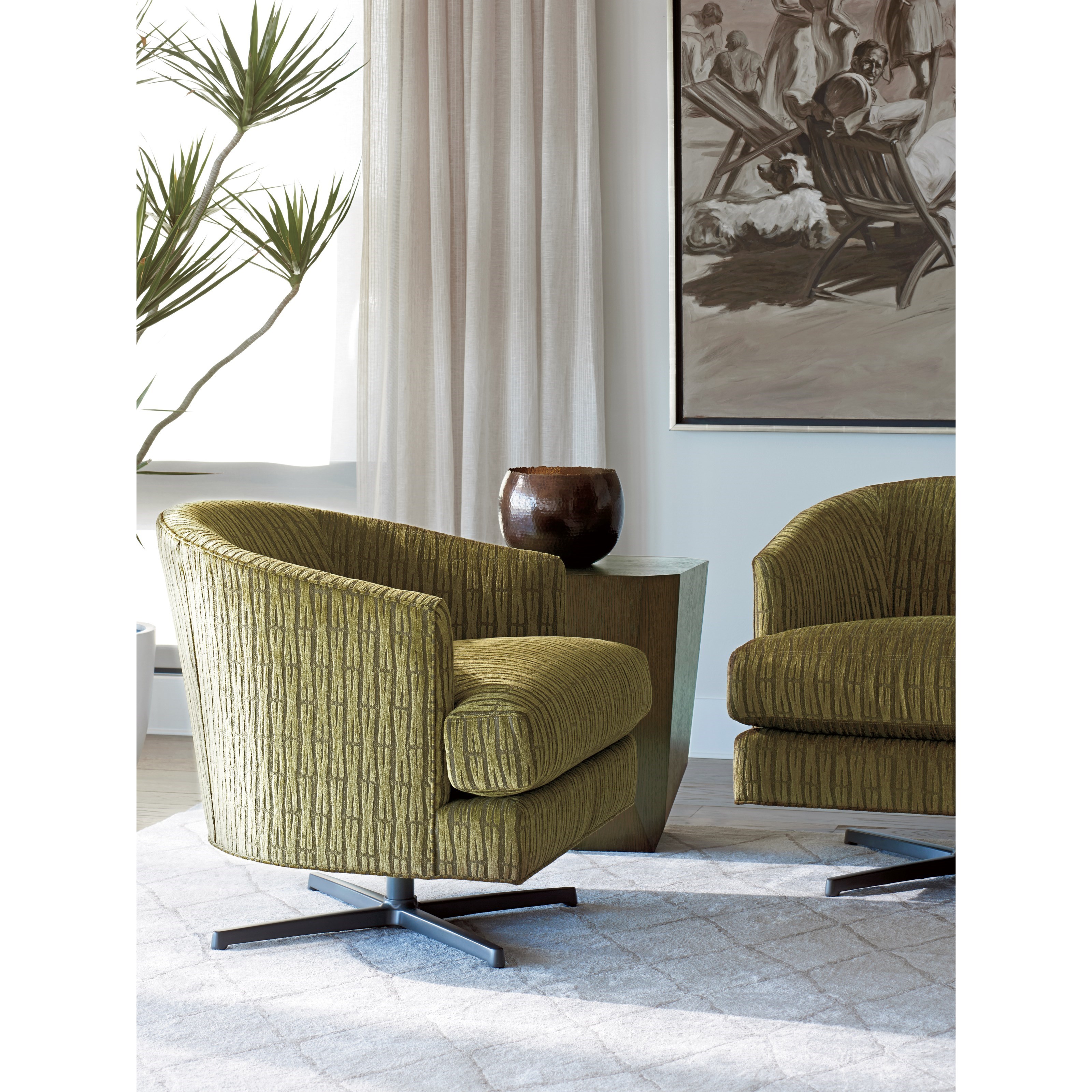 Lexington swivel chair best sale