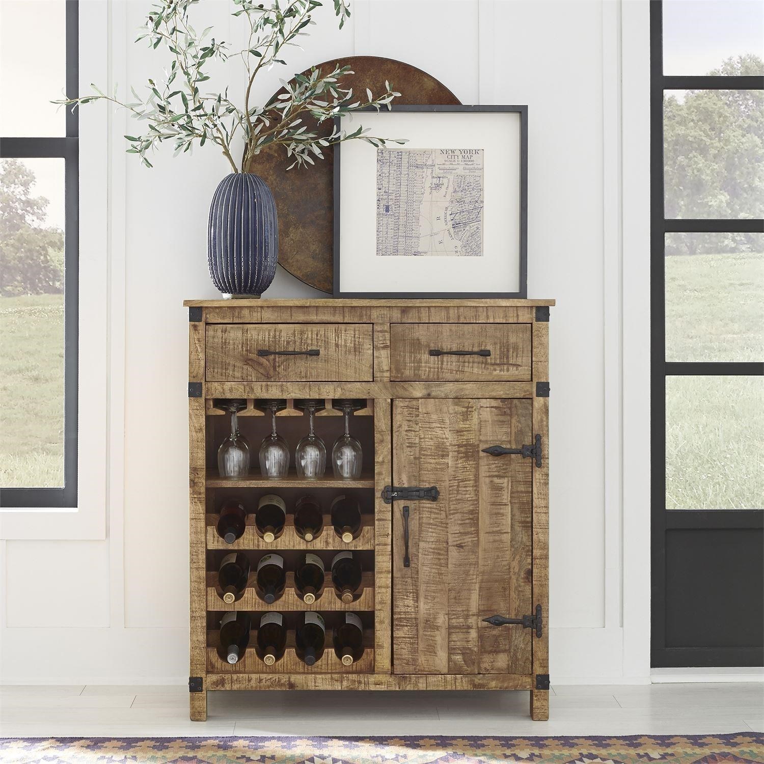 Wine rack deals cabinet