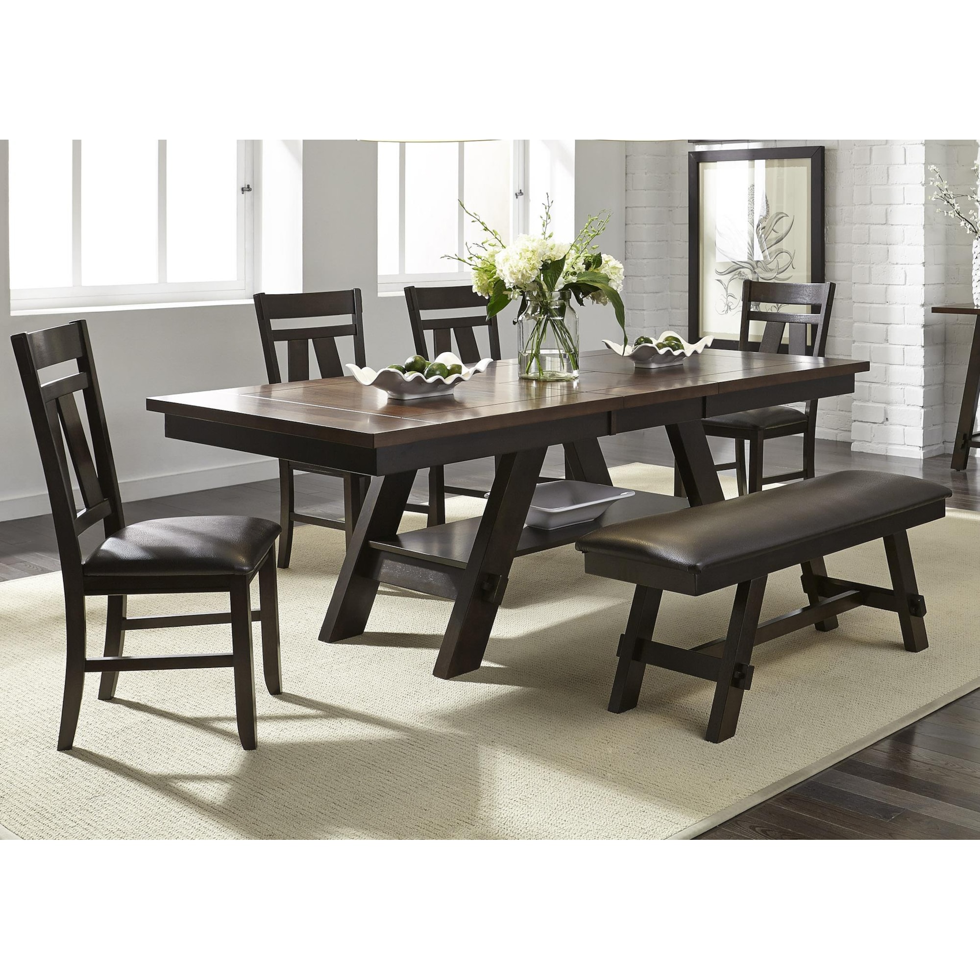 Liberty Furniture Lawson 116-CD-6RTS Transitional 6-Piece 